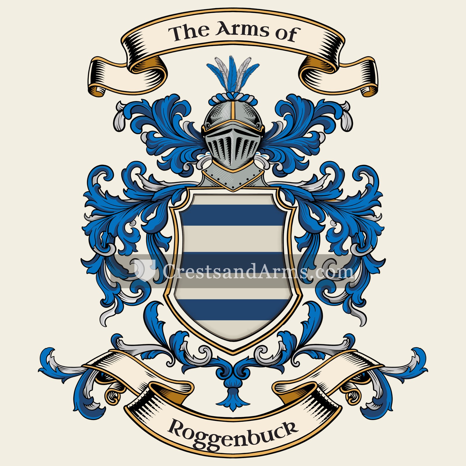 The Roggenbuck coat of arms