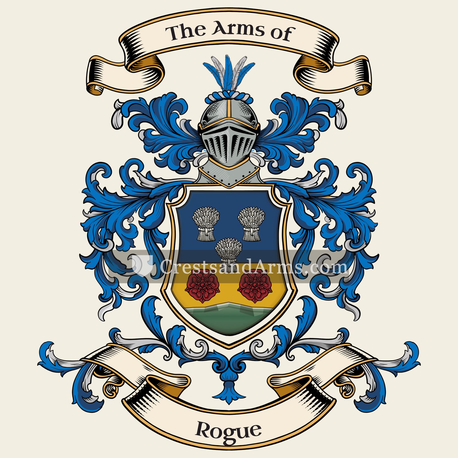 The Rogue coat of arms