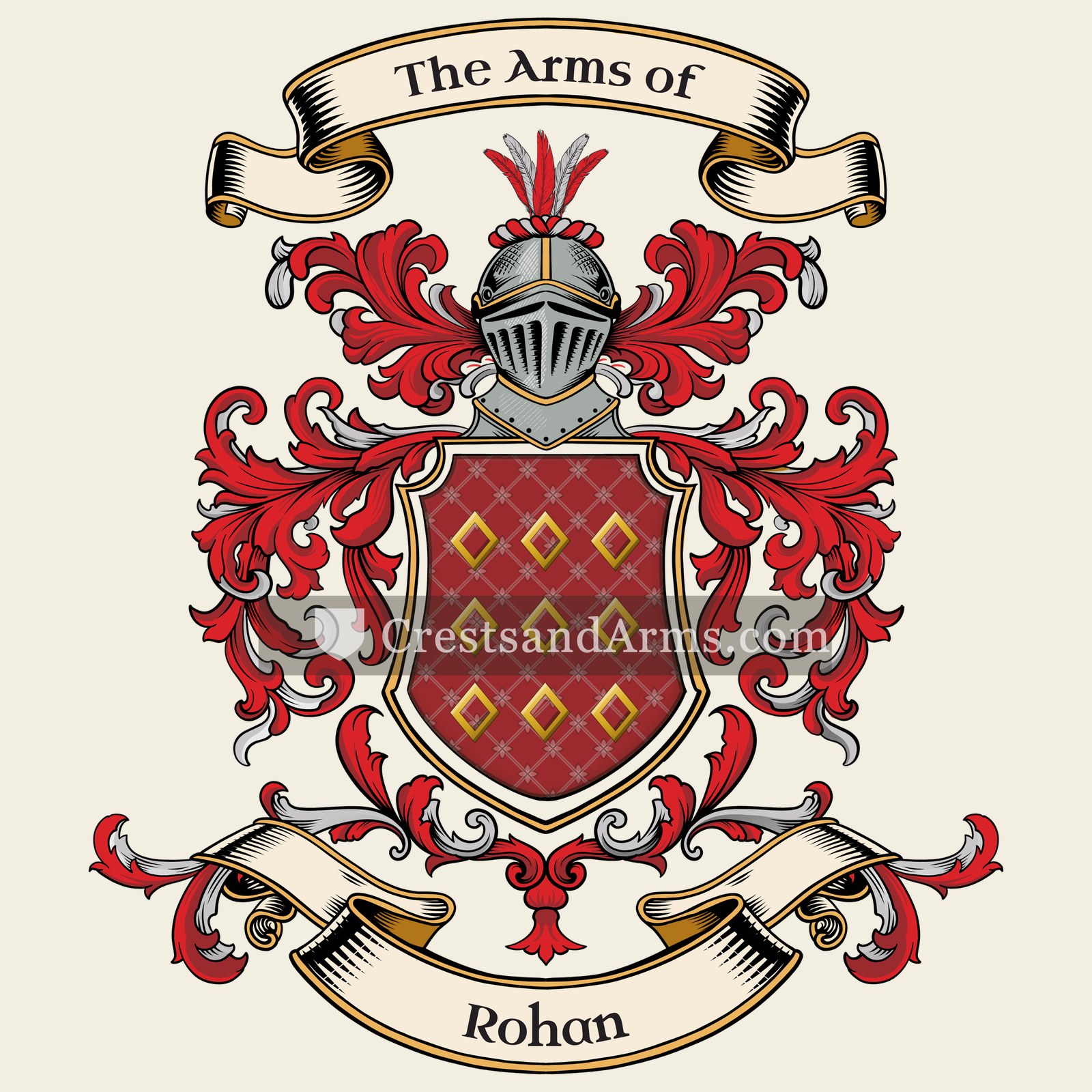 The Rohan coat of arms