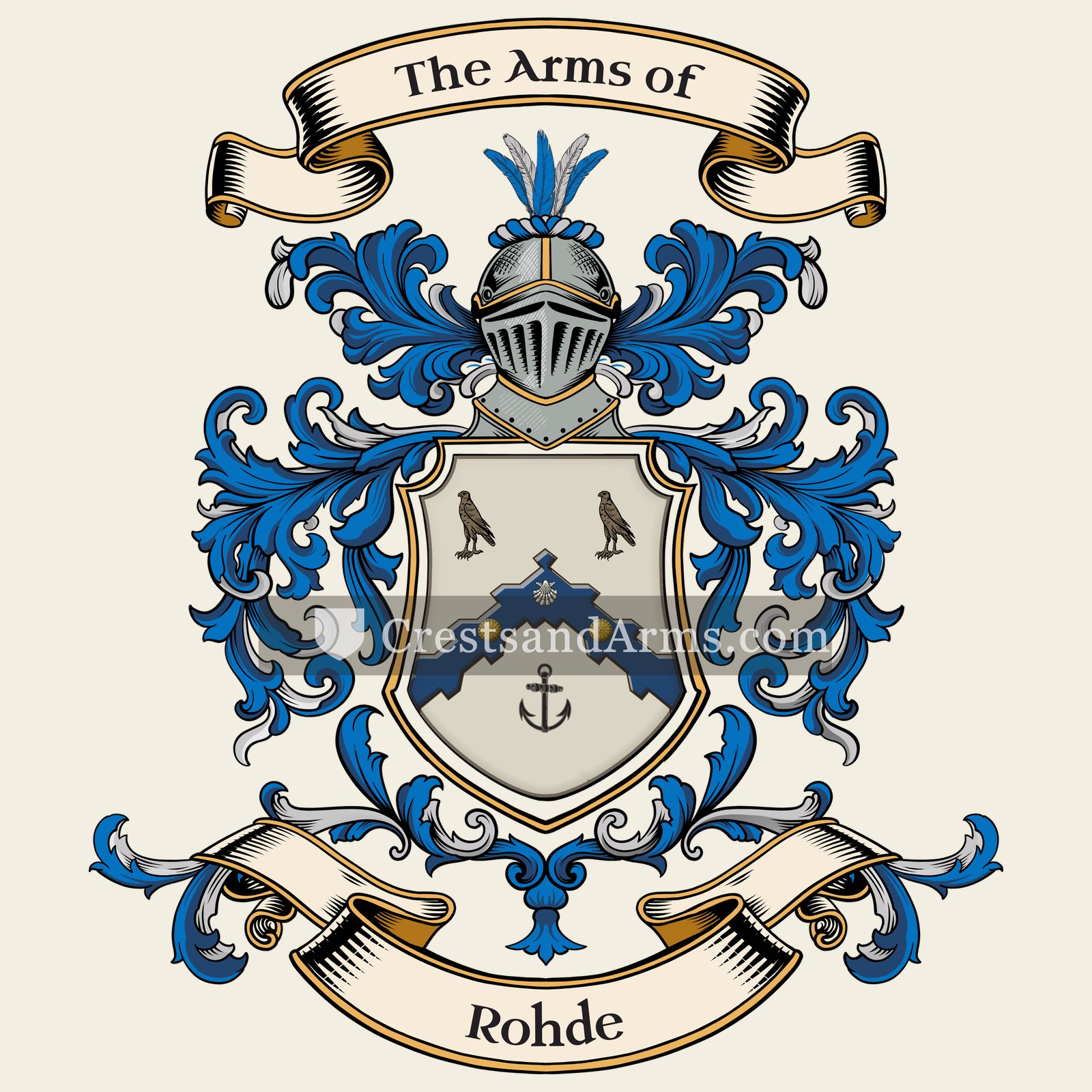 The Rohde coat of arms