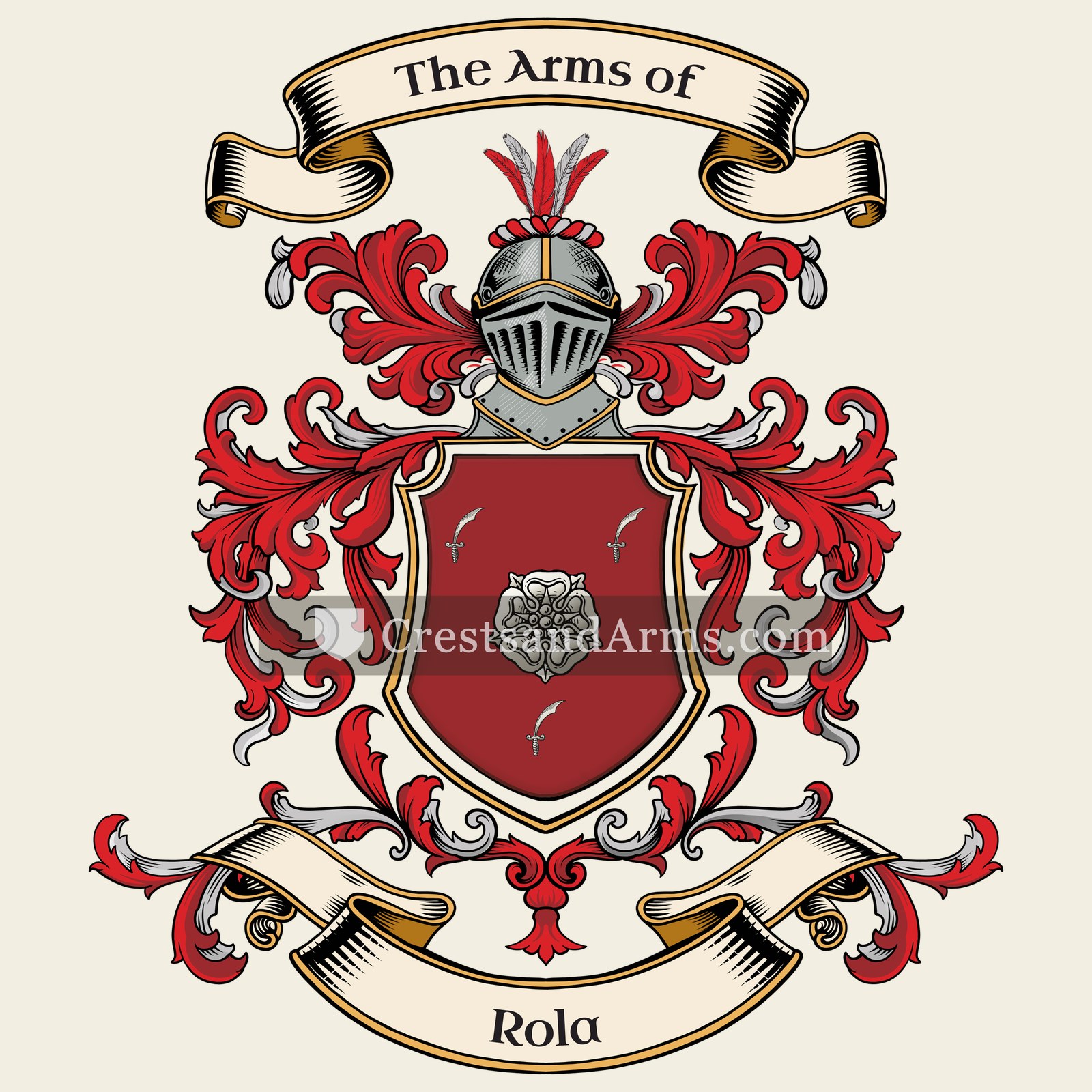 The Rola coat of arms