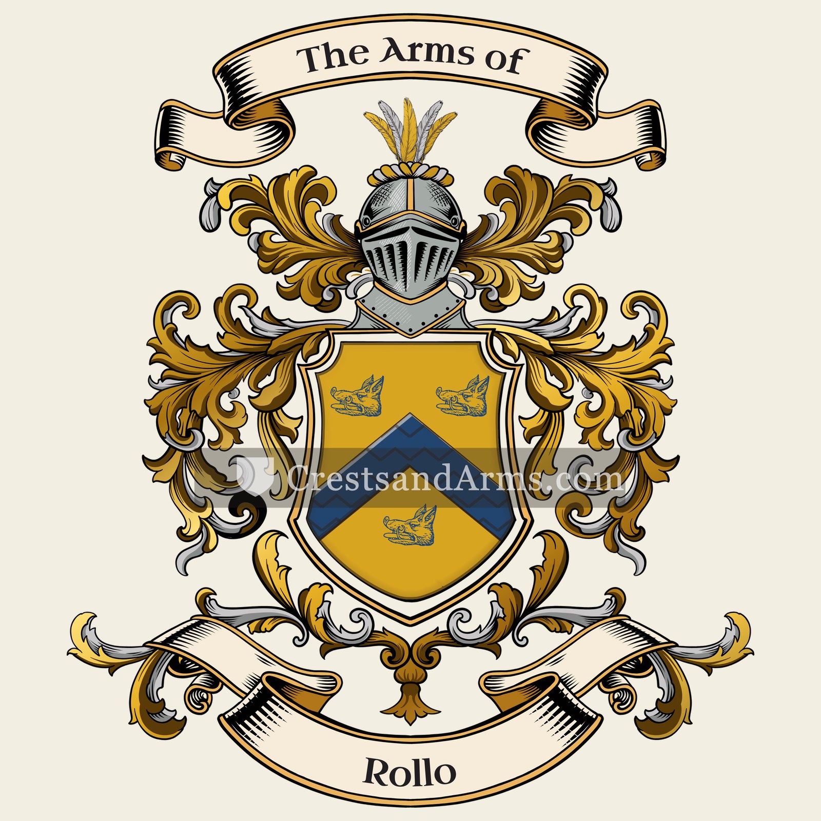 The Rollo coat of arms