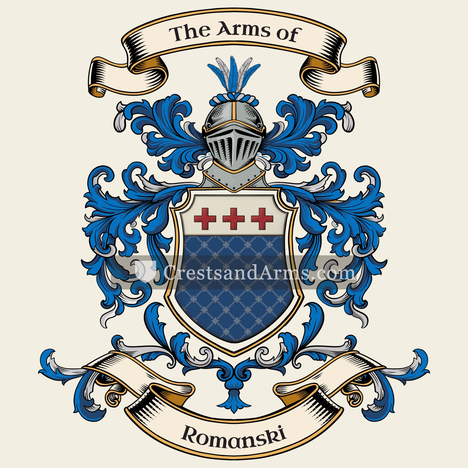 The Romanski coat of arms