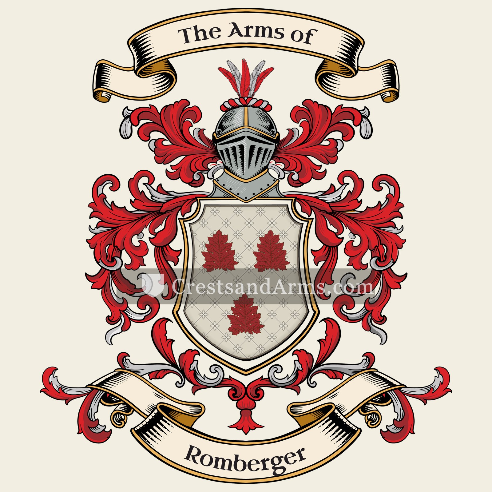 The Romberger coat of arms