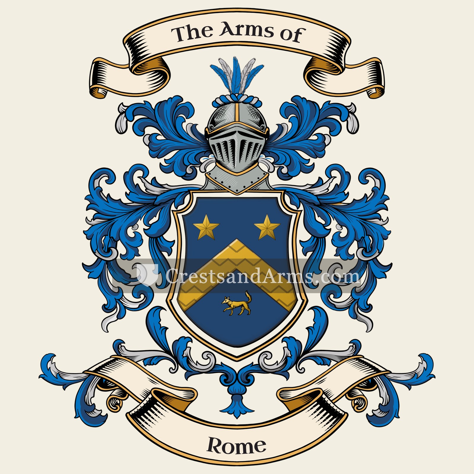 The Rome coat of arms