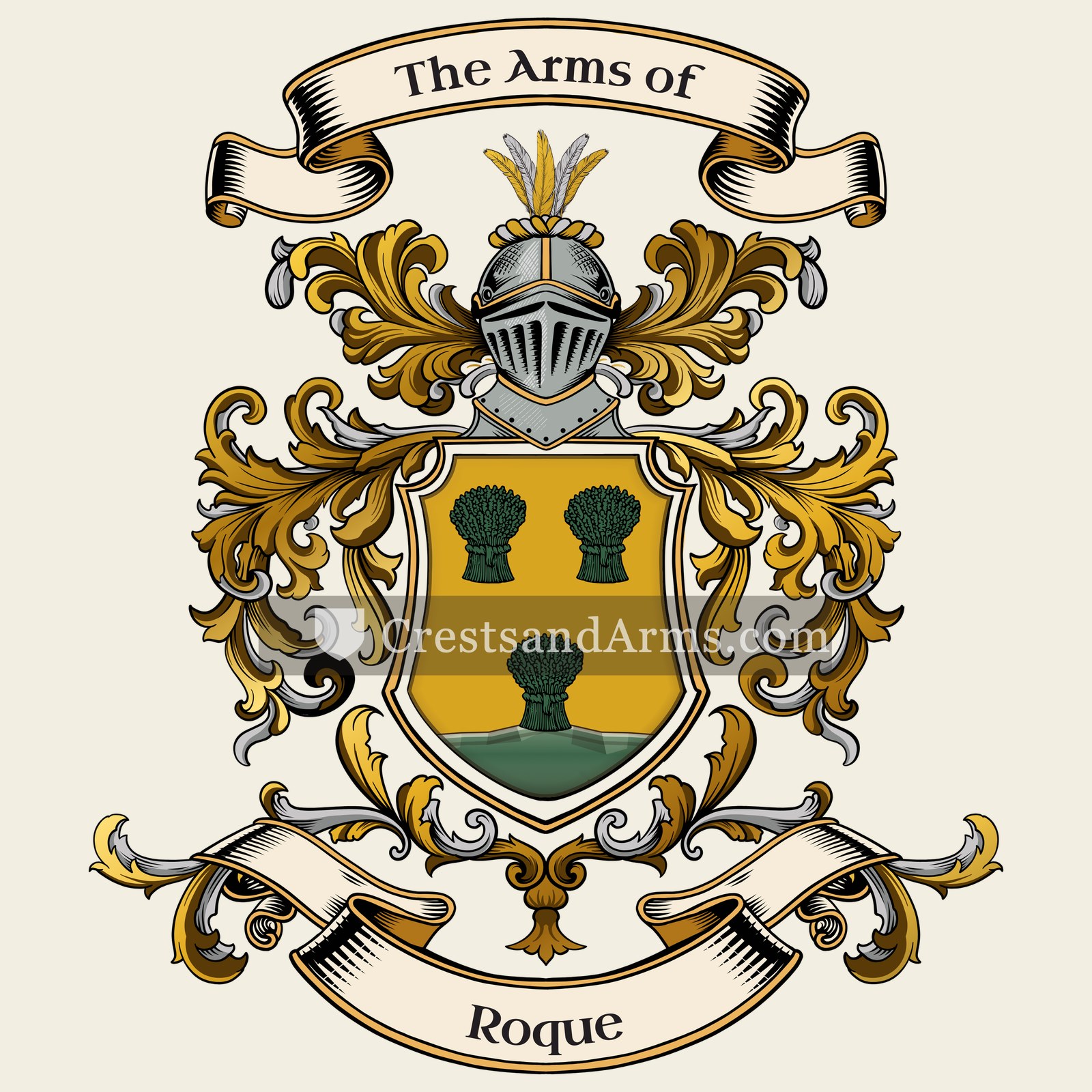 The Roque coat of arms