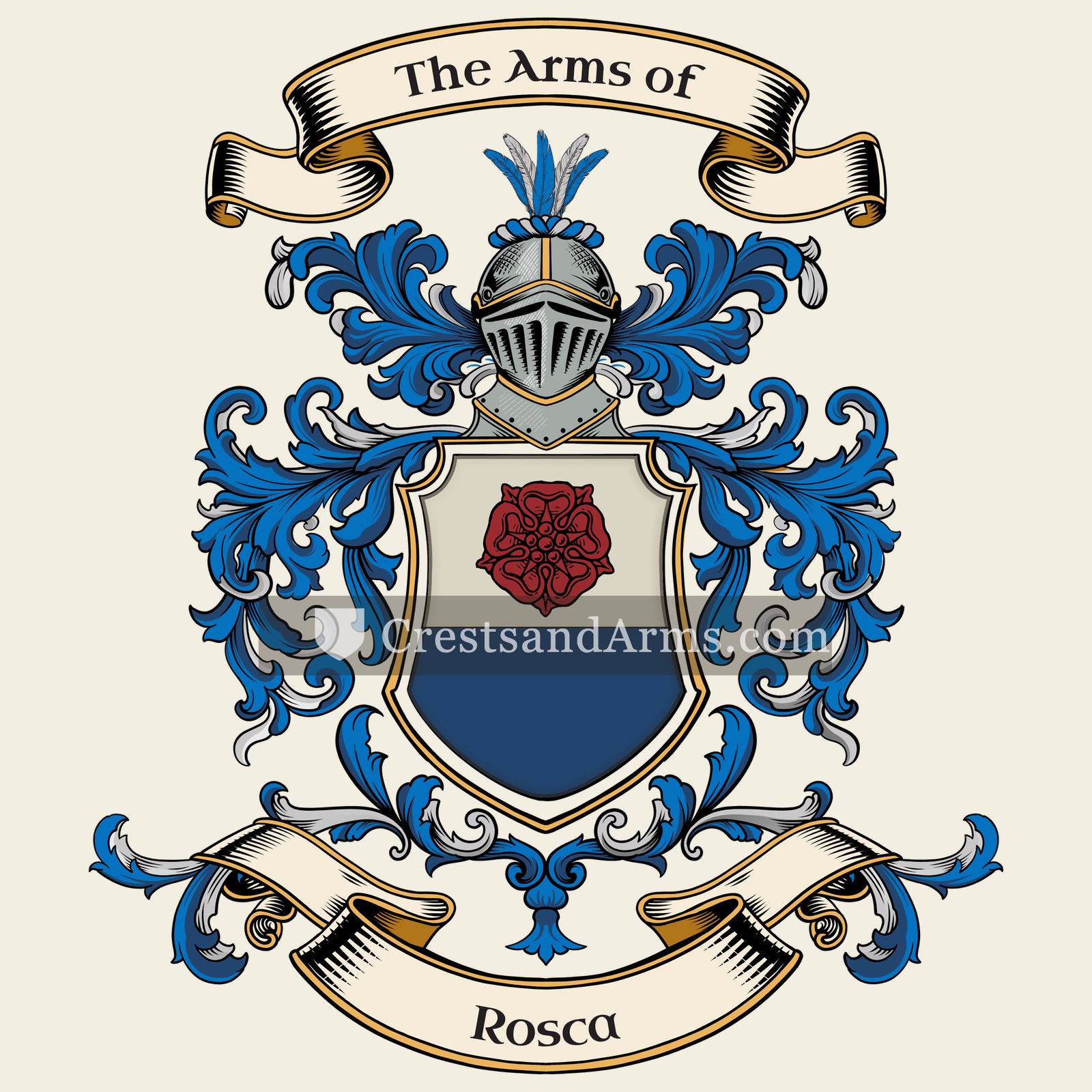 The Rosca coat of arms