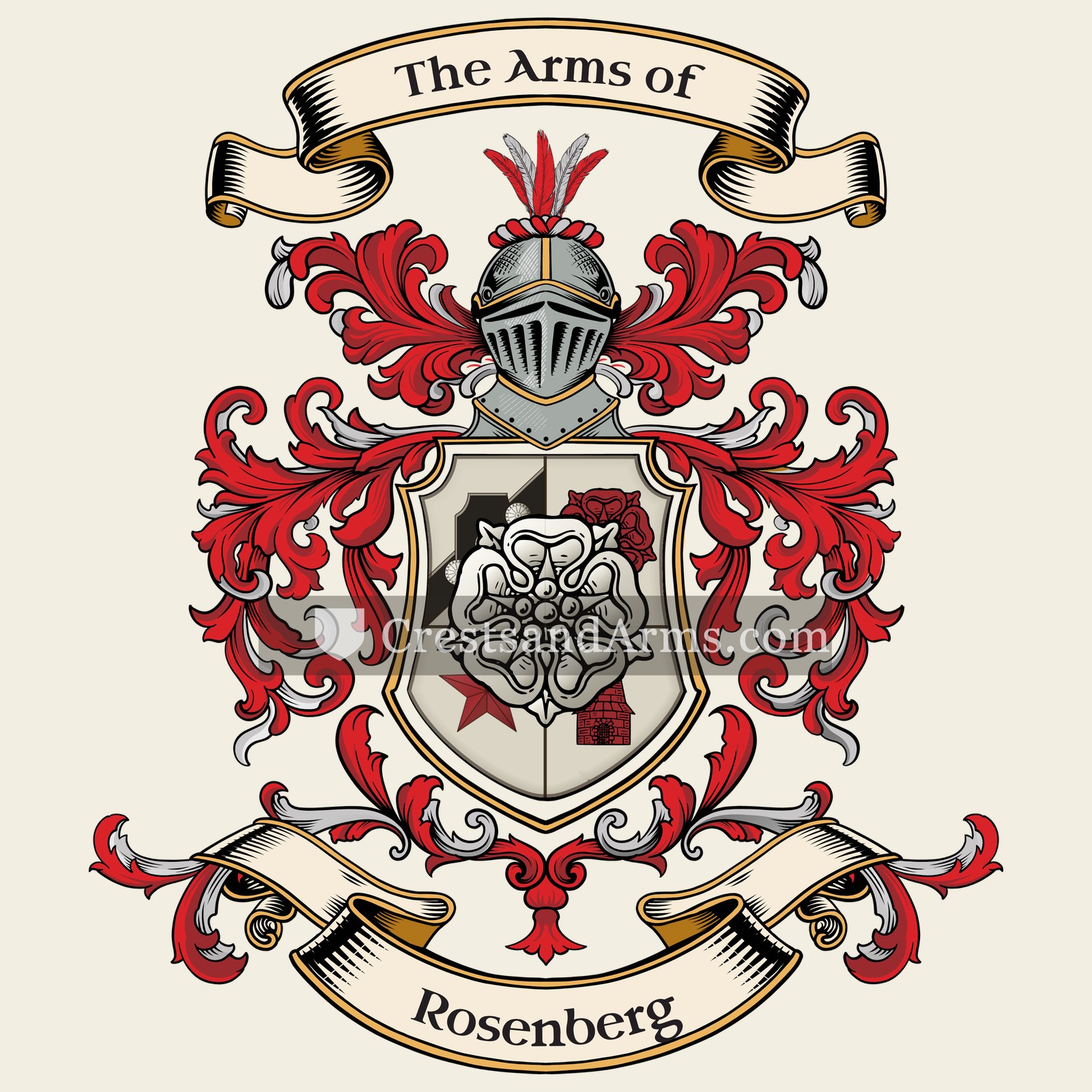 The Rosenberg coat of arms