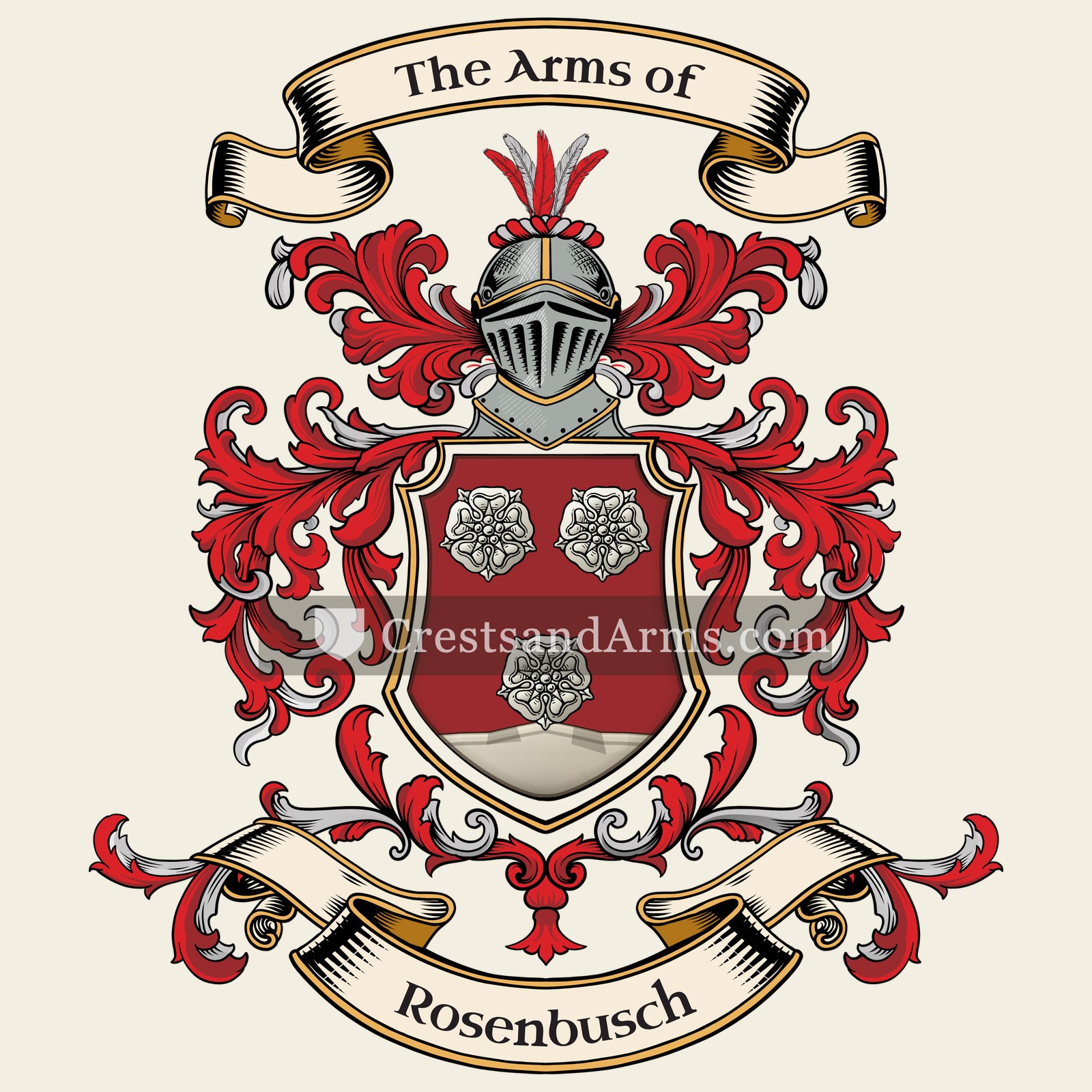 The Rosenbusch coat of arms