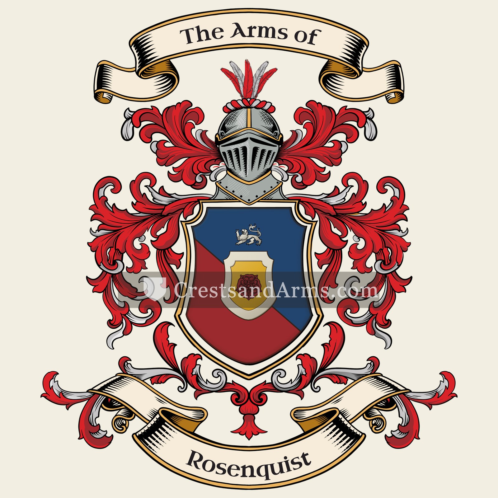 The Rosenquist coat of arms