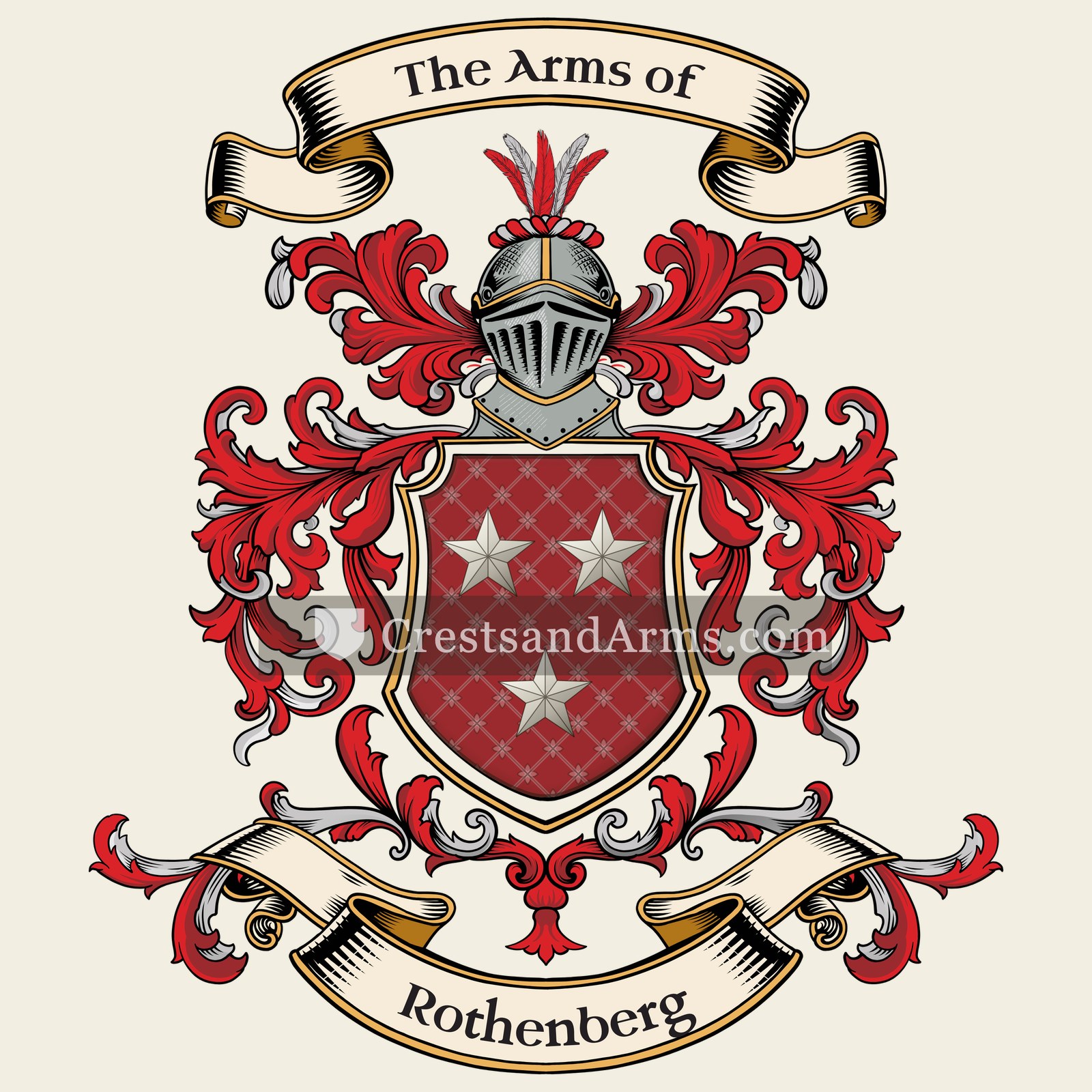 The Rothenberg coat of arms