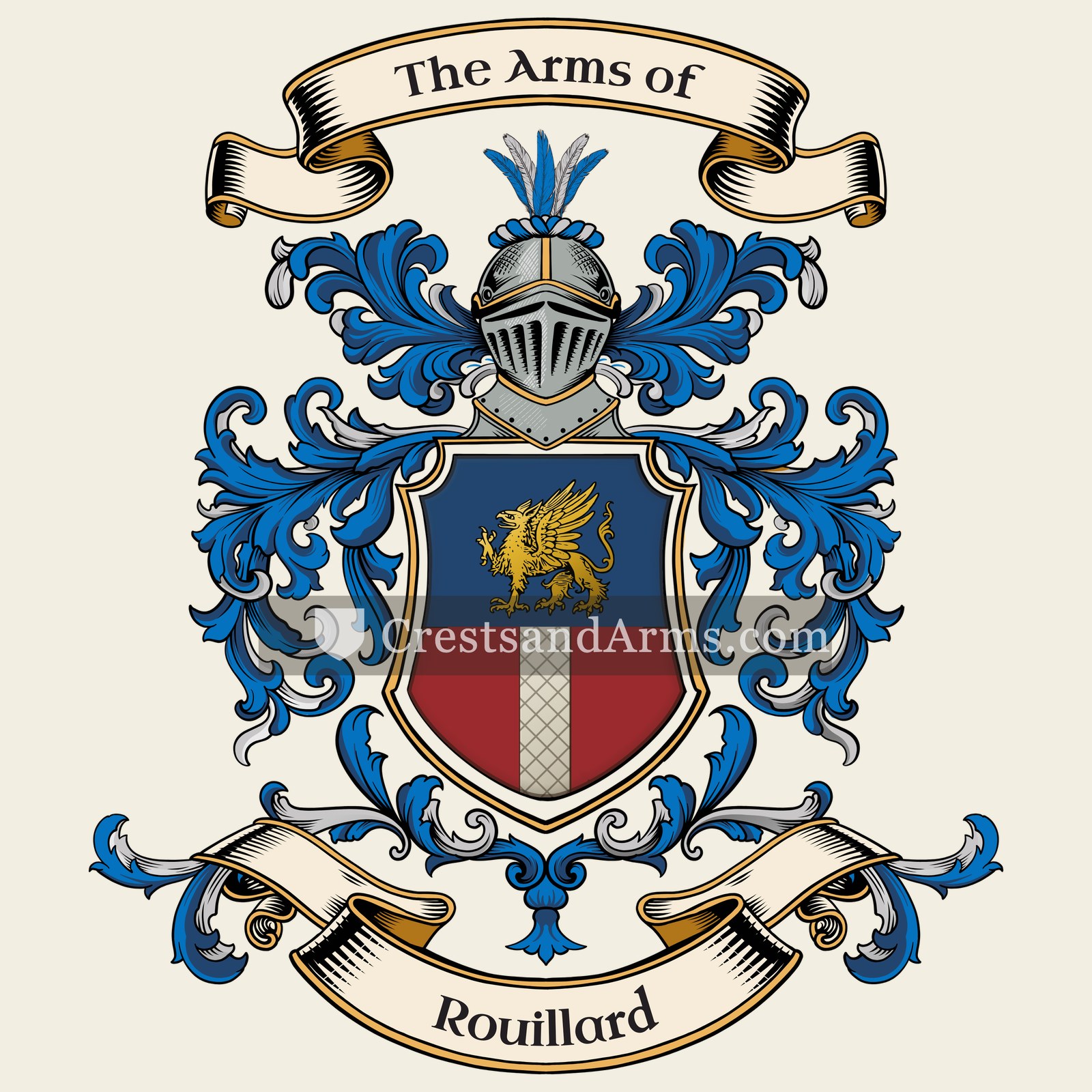 The Rouillard coat of arms