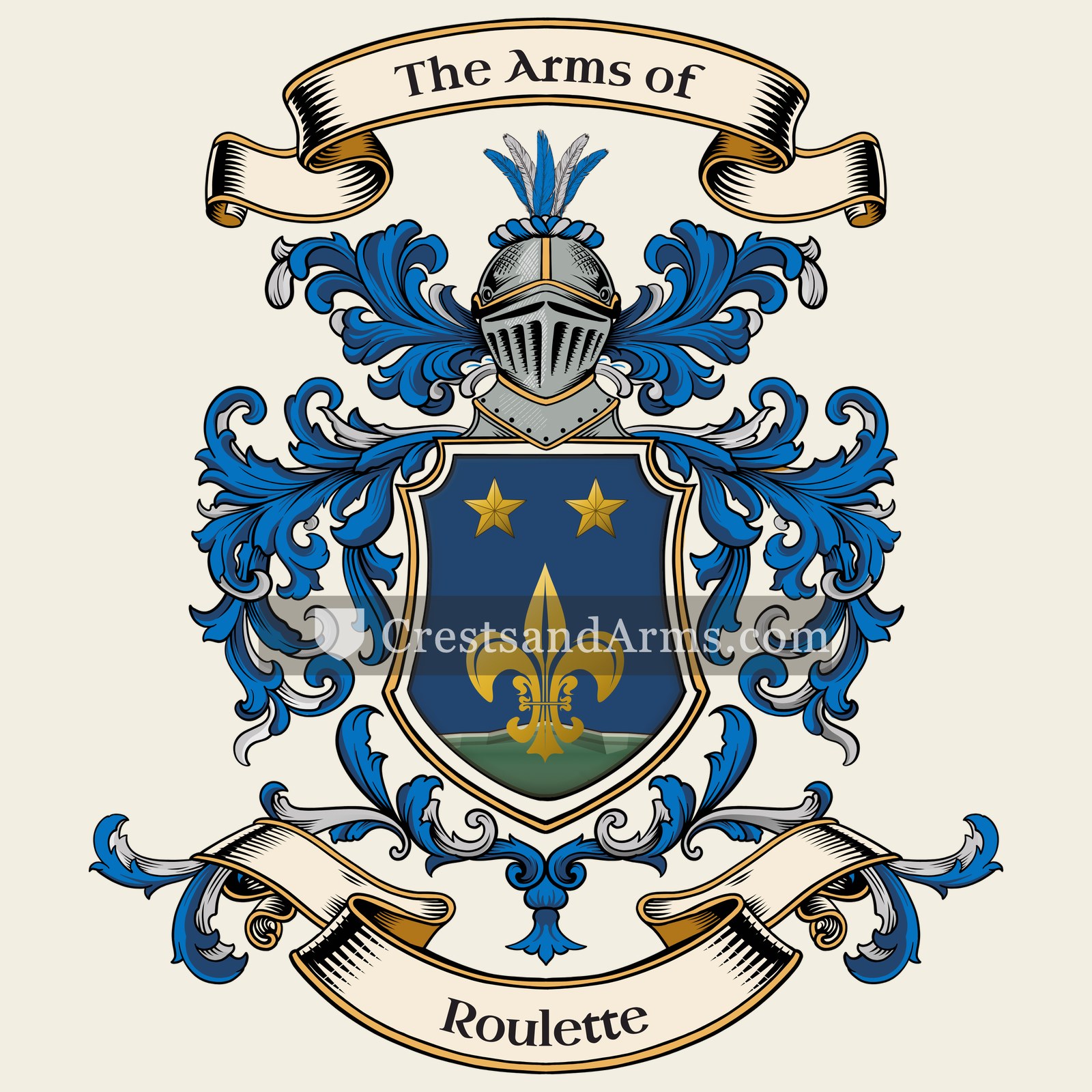 The Roulette coat of arms