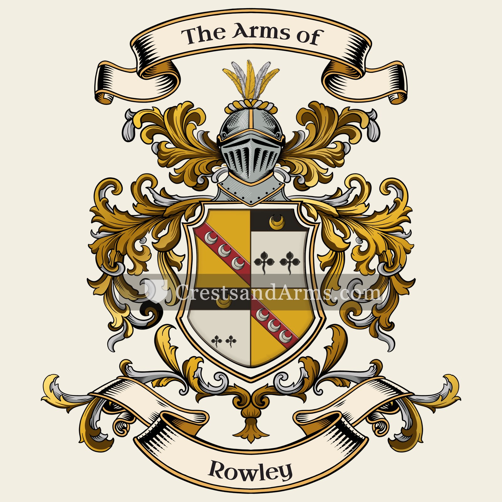 The Rowley coat of arms