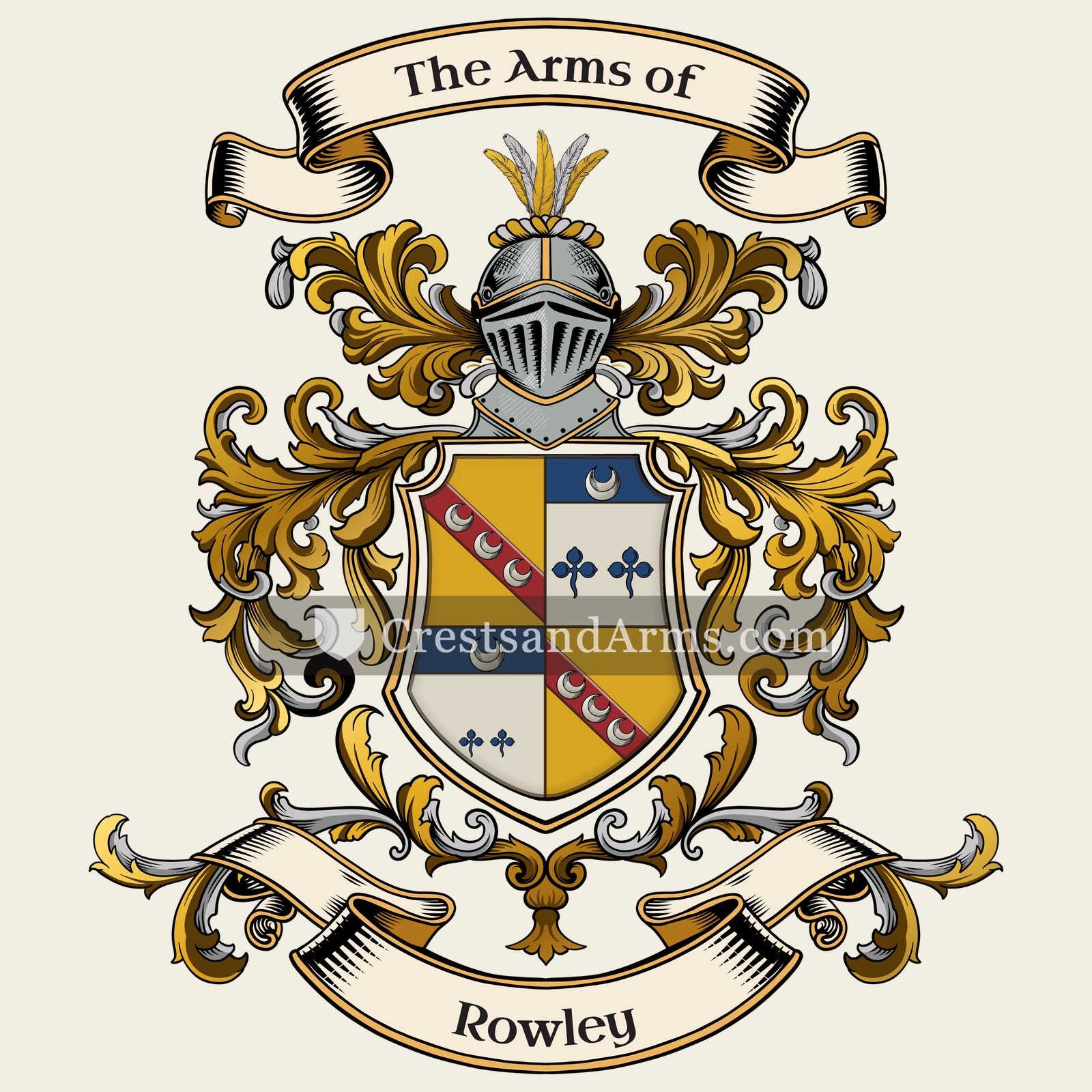 The Rowley coat of arms