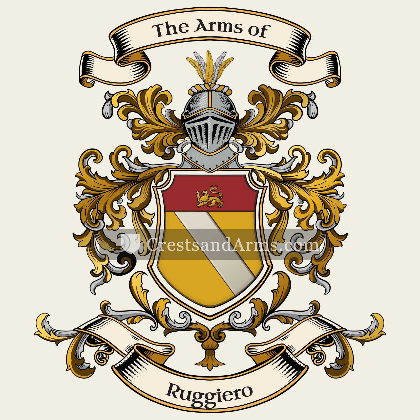 The Ruggiero coat of arms