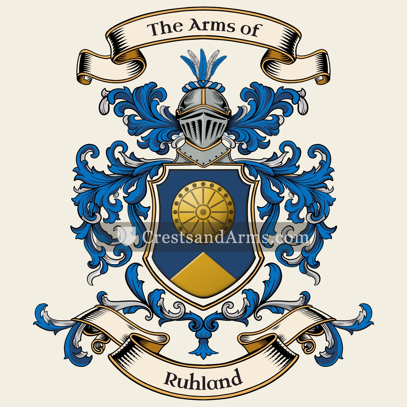 The Ruhland coat of arms