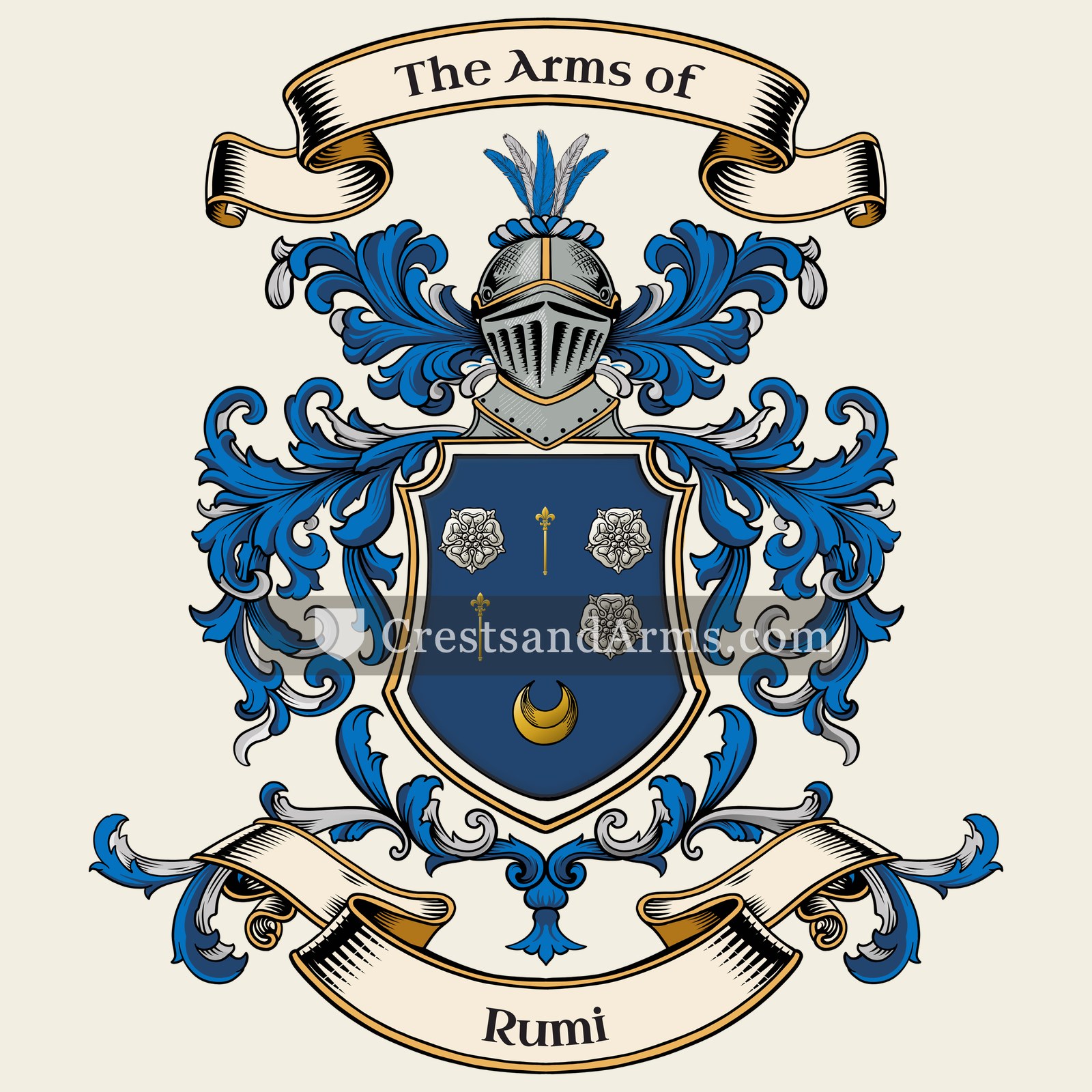 The Rumi coat of arms