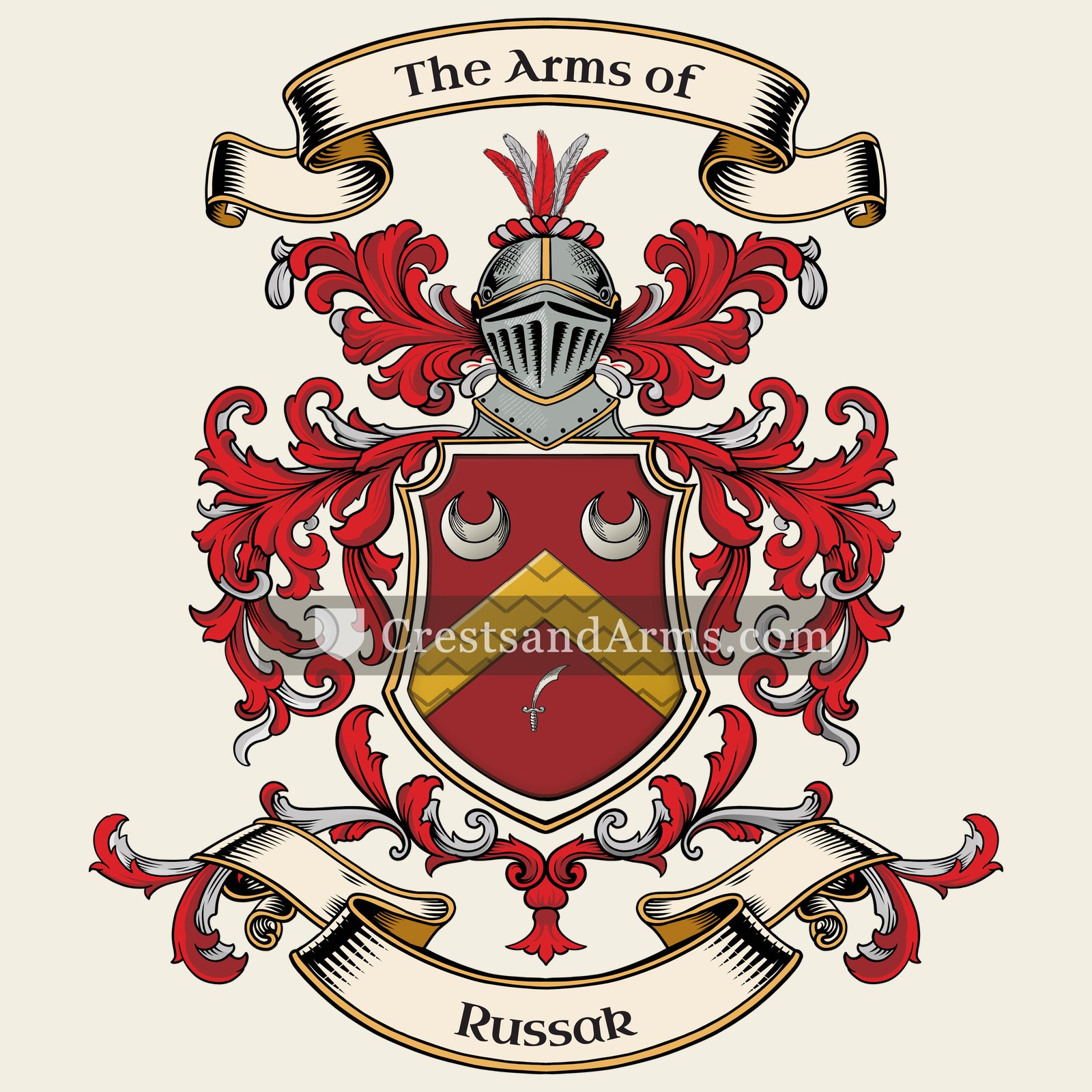 The arms