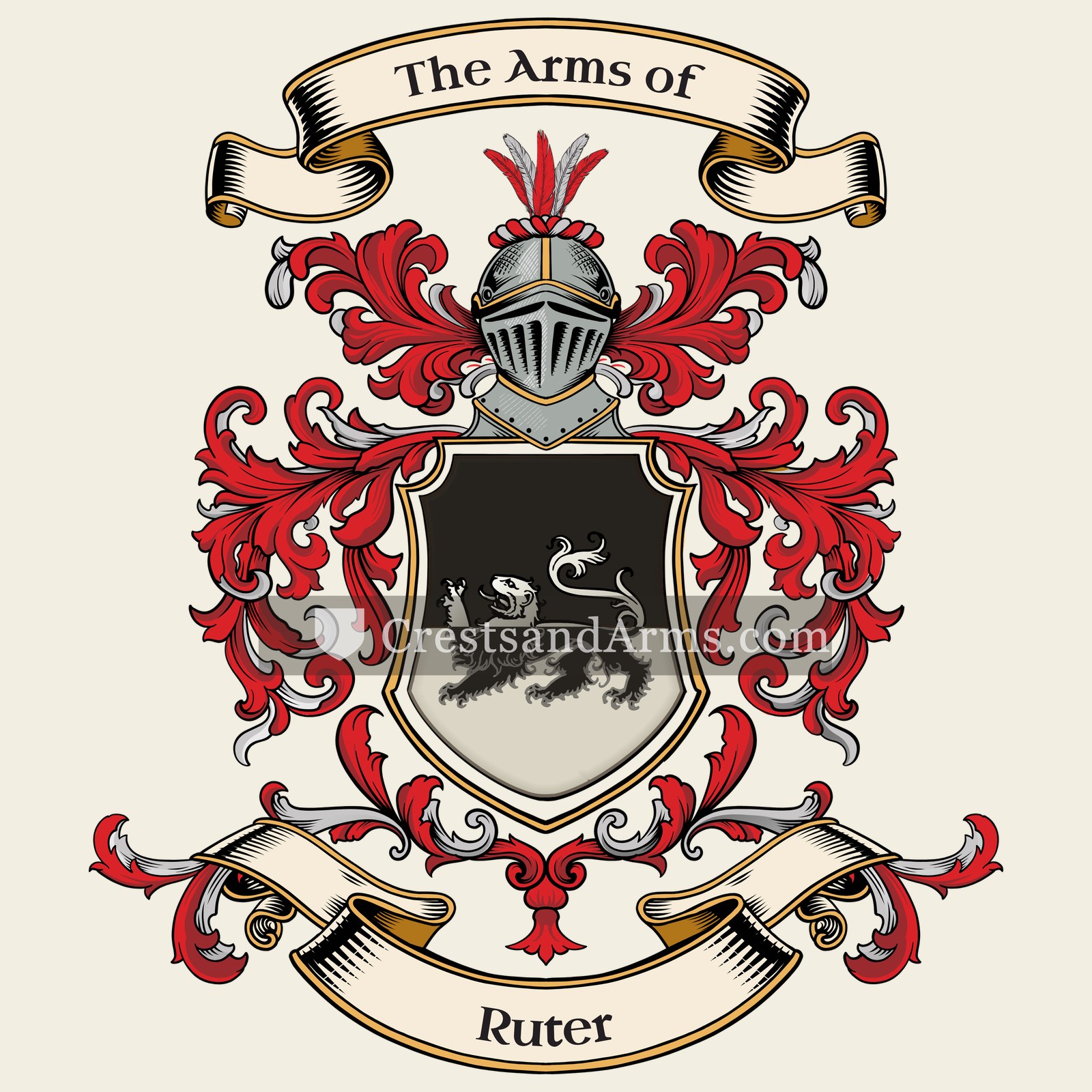 The Ruter coat of arms