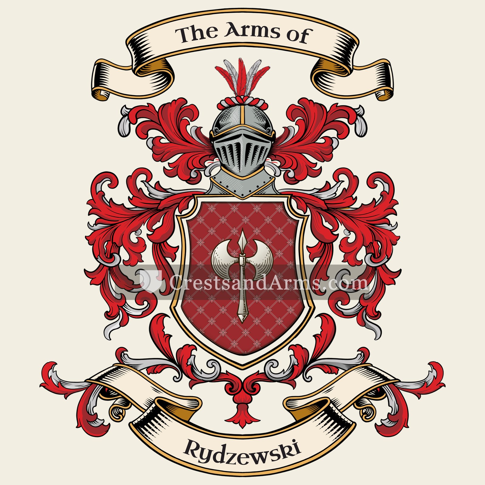 The Rydzewski coat of arms