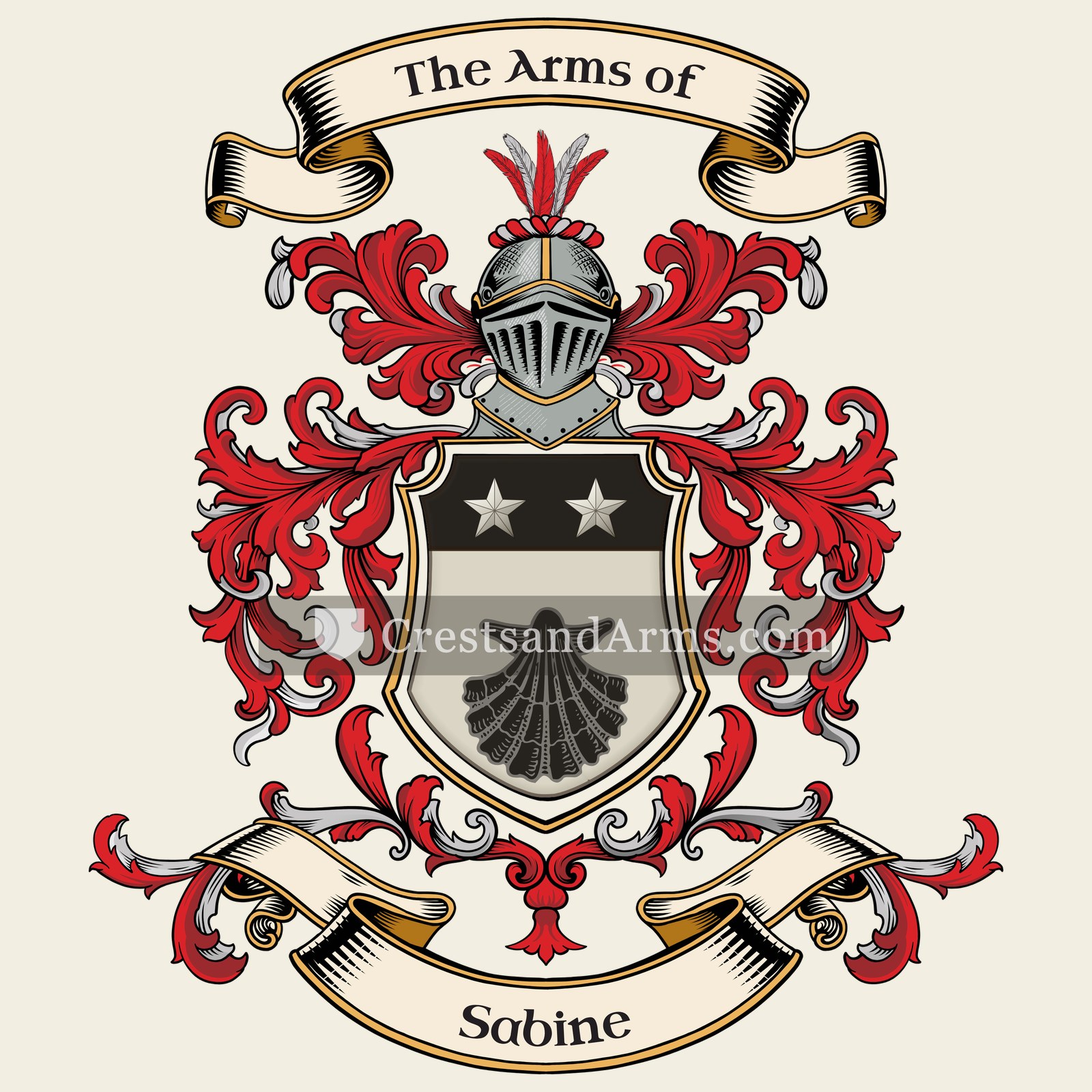 The Sabine coat of arms