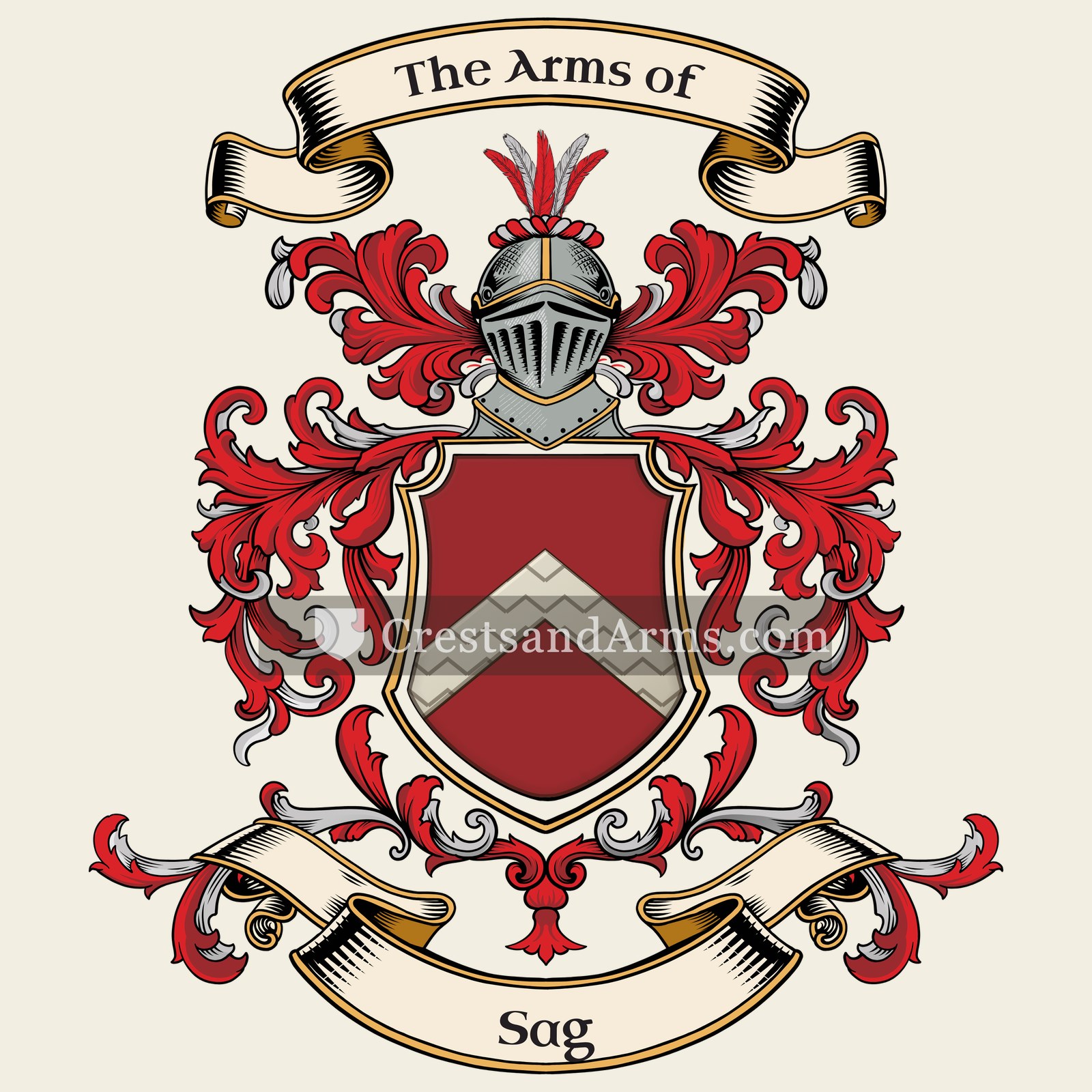 The Sag coat of arms