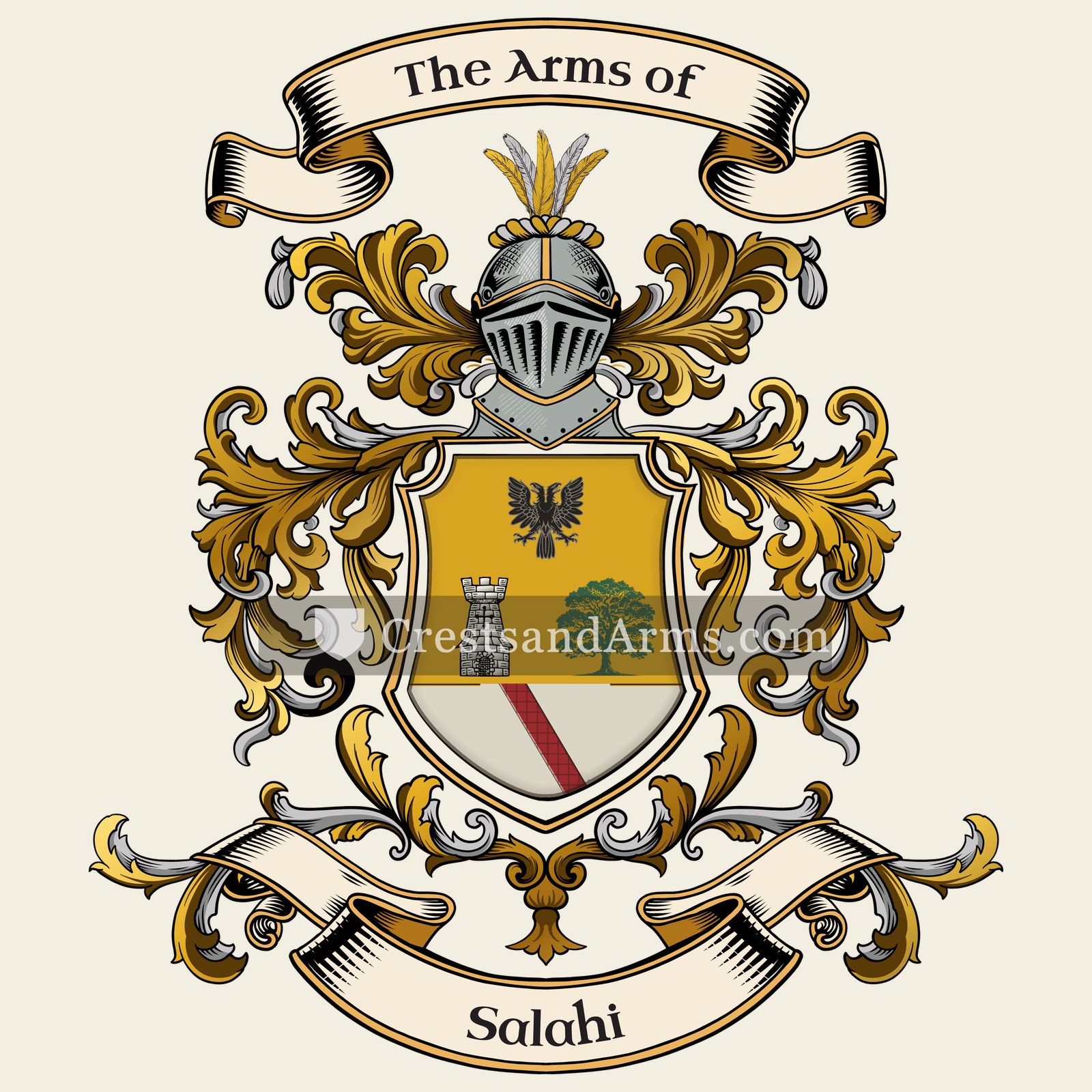 The Salahi coat of arms