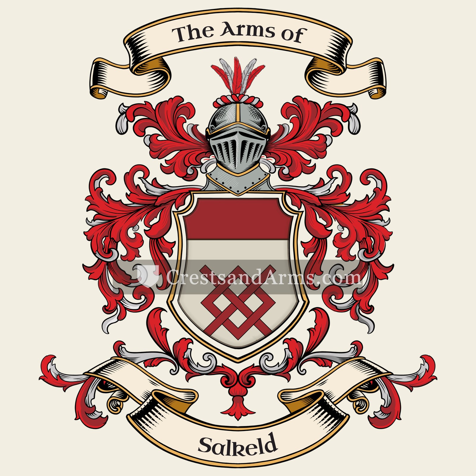 The Salkeld coat of arms
