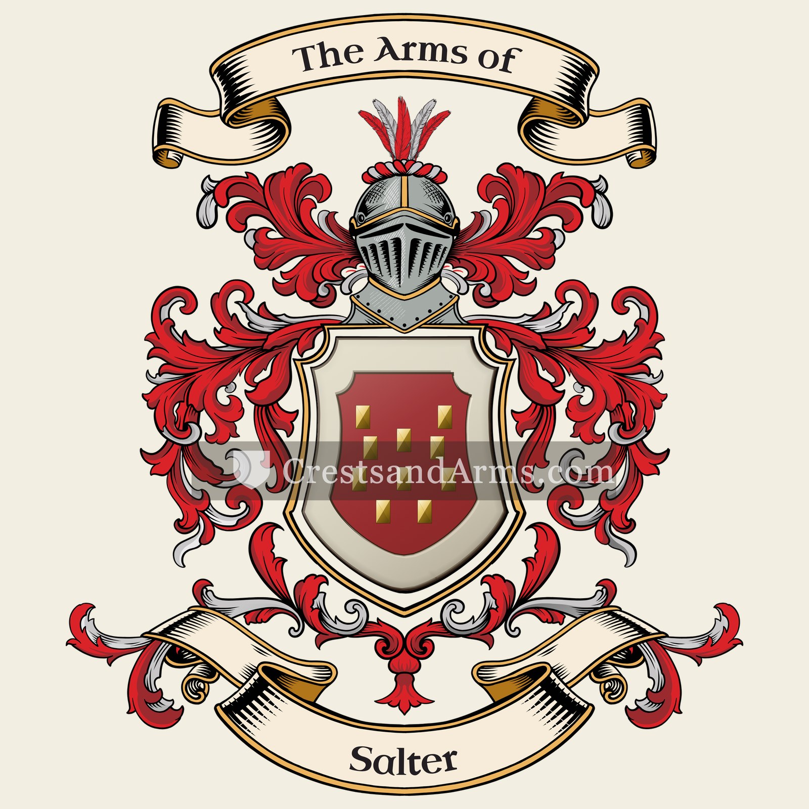 The Salter coat of arms