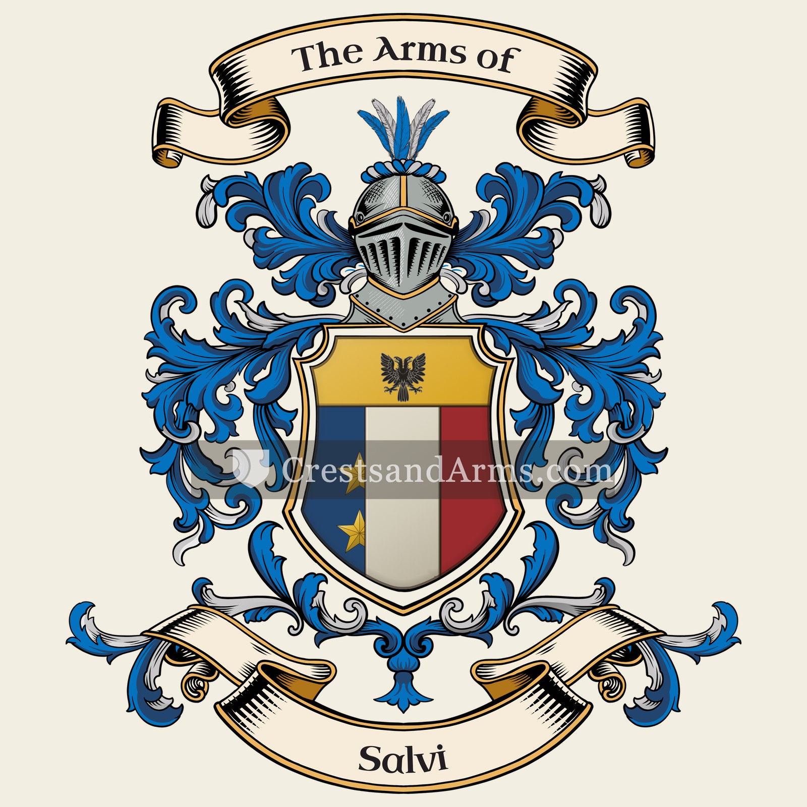The Salvi coat of arms