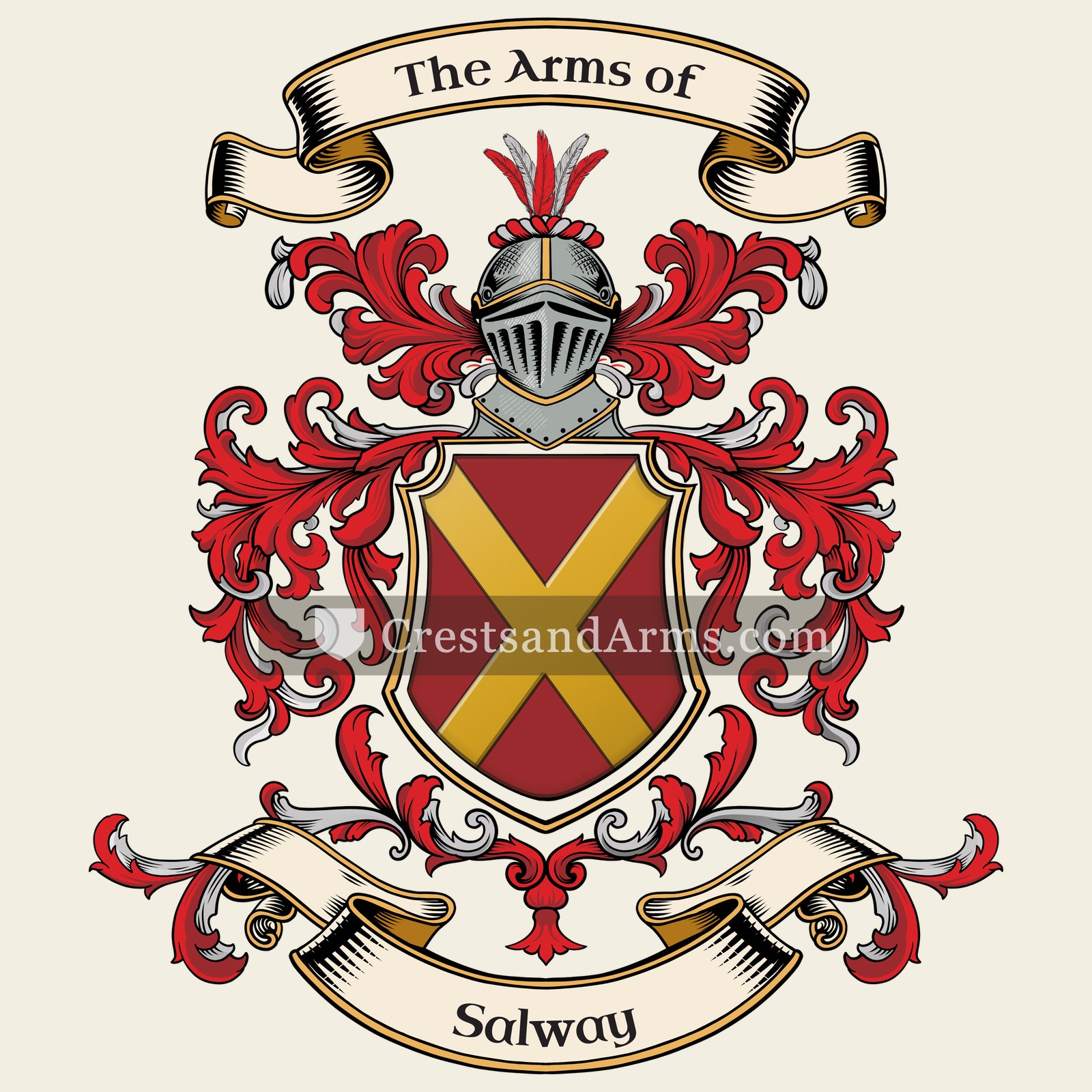 The Salway coat of arms