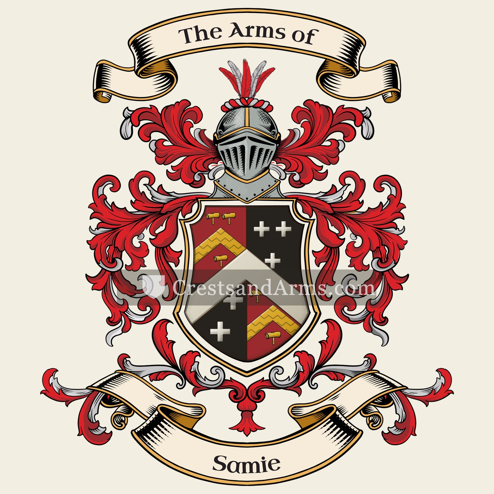 The Samie coat of arms