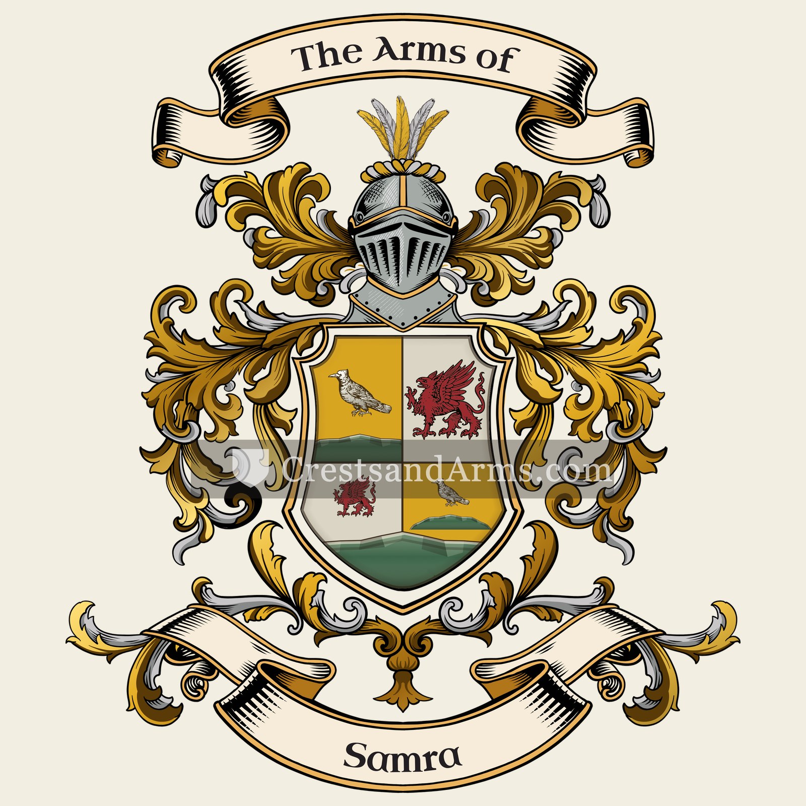 The Samra coat of arms