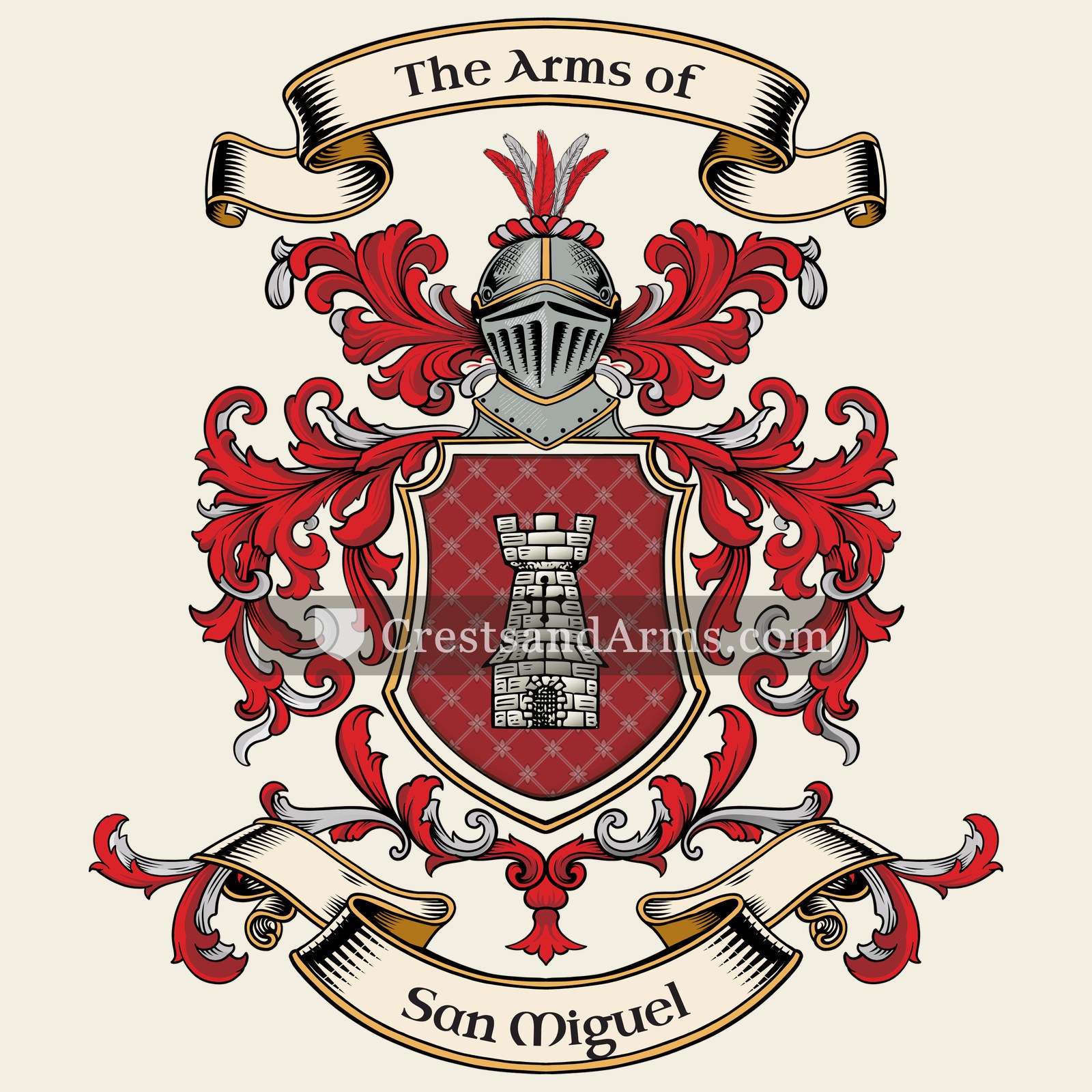 The San Miguel coat of arms