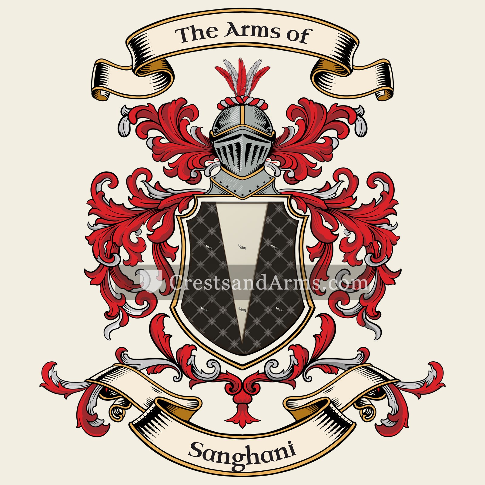 The arms