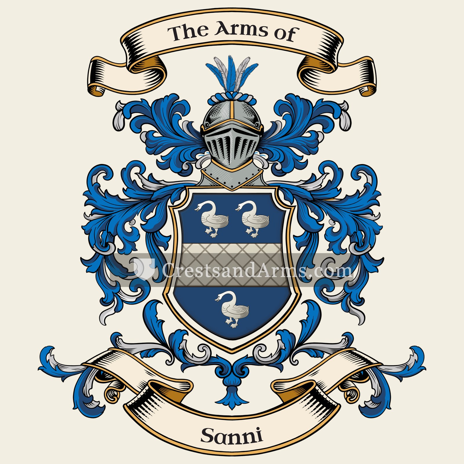 The Sanni coat of arms