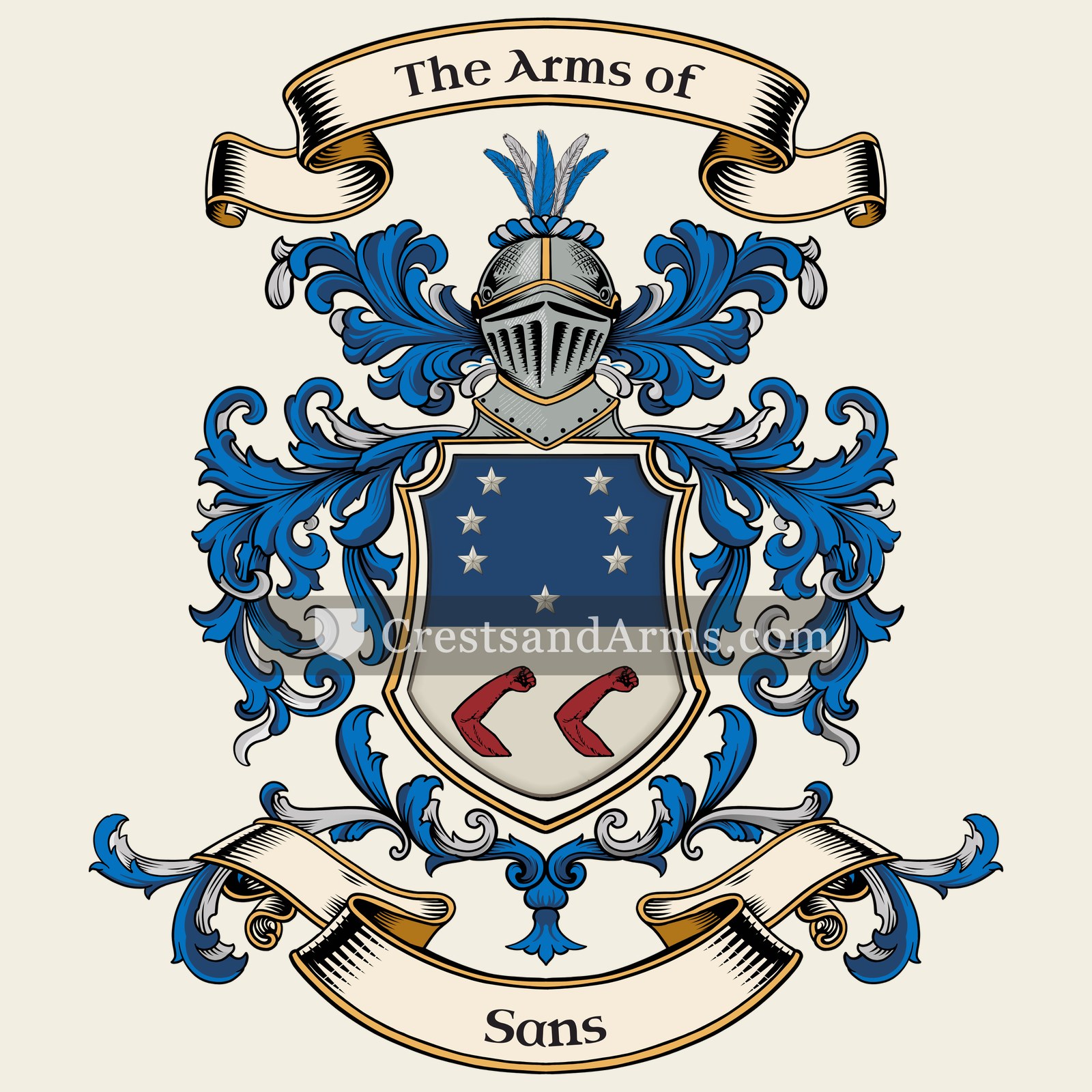 The arms