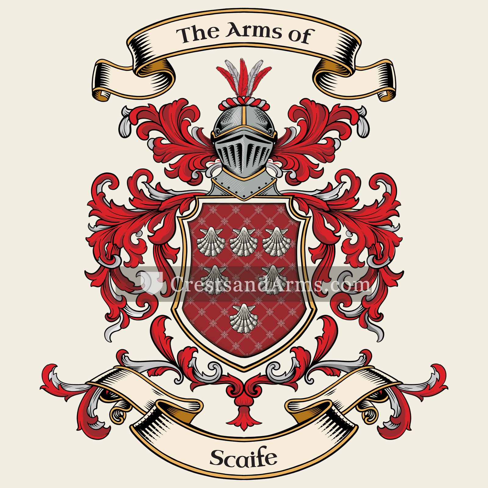 The Scaife coat of arms