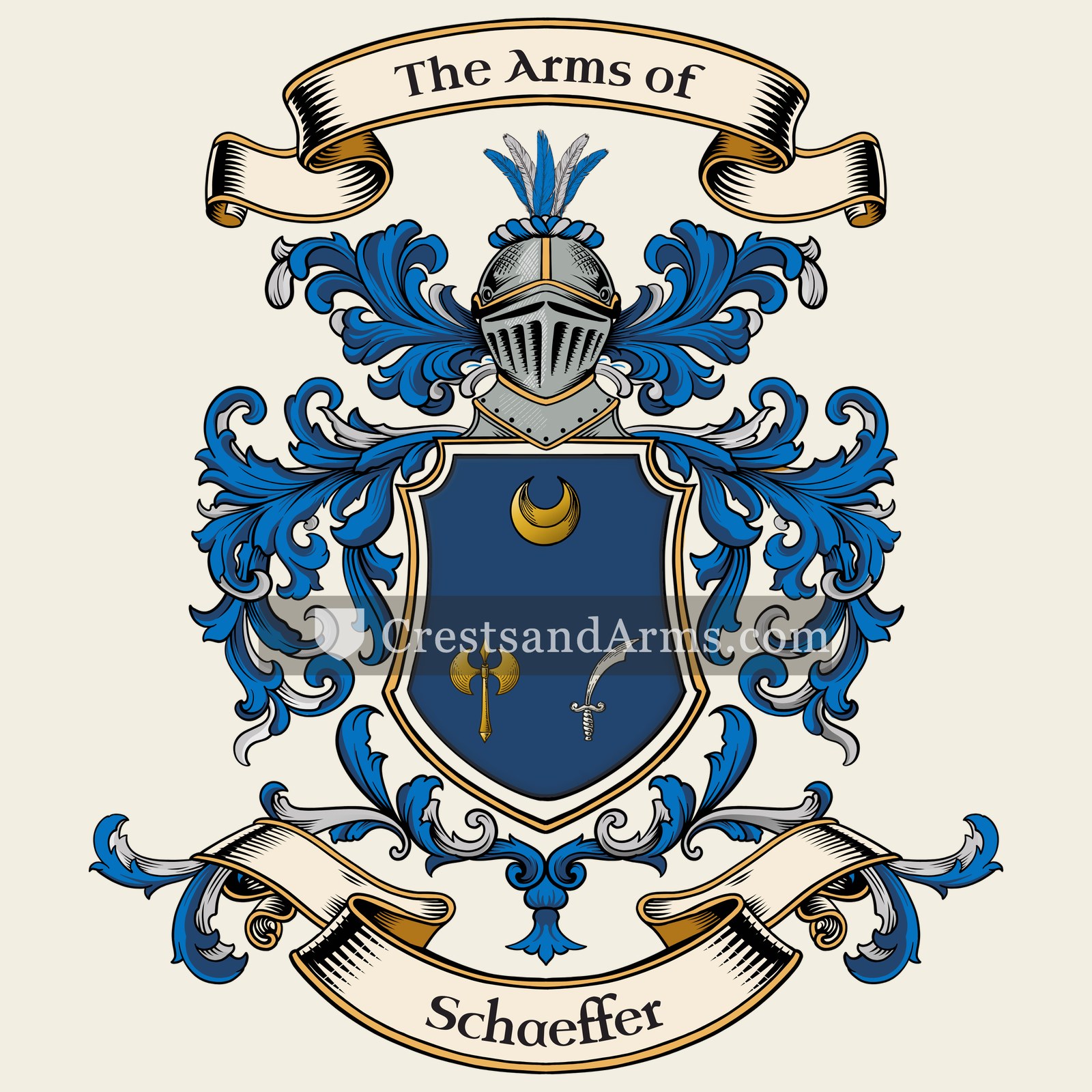 The Schaeffer coat of arms