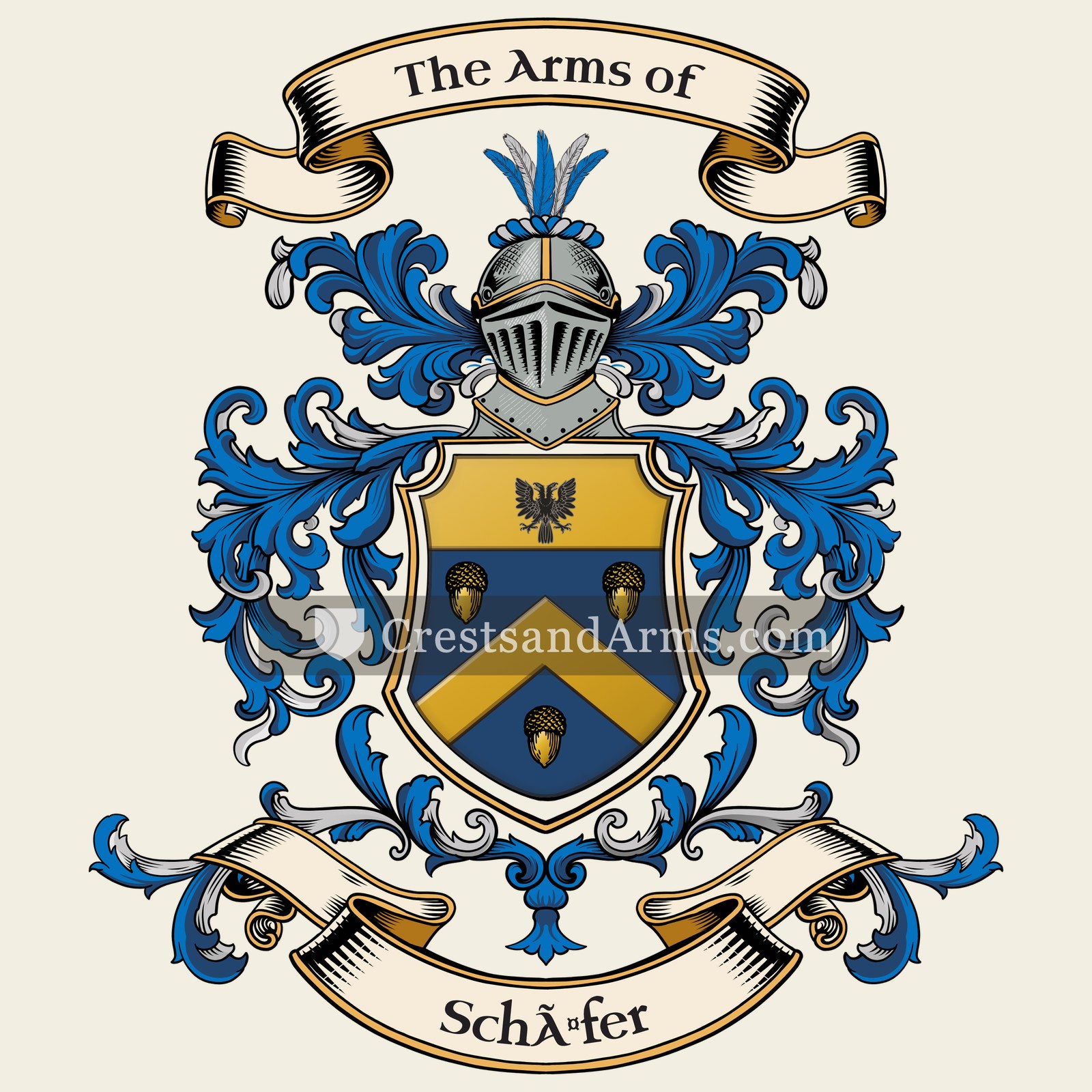 The Schäfer coat of arms