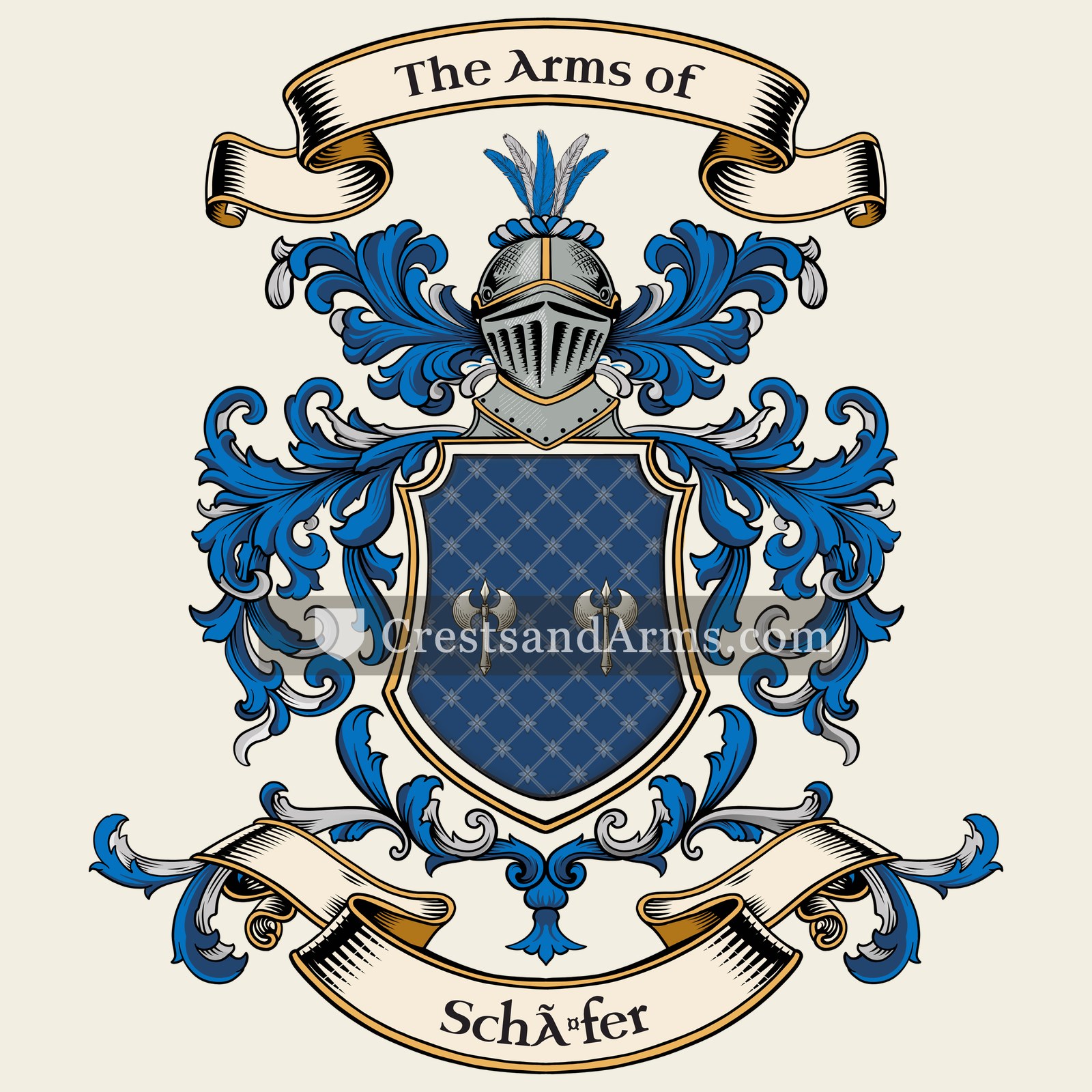 The Schäfer coat of arms