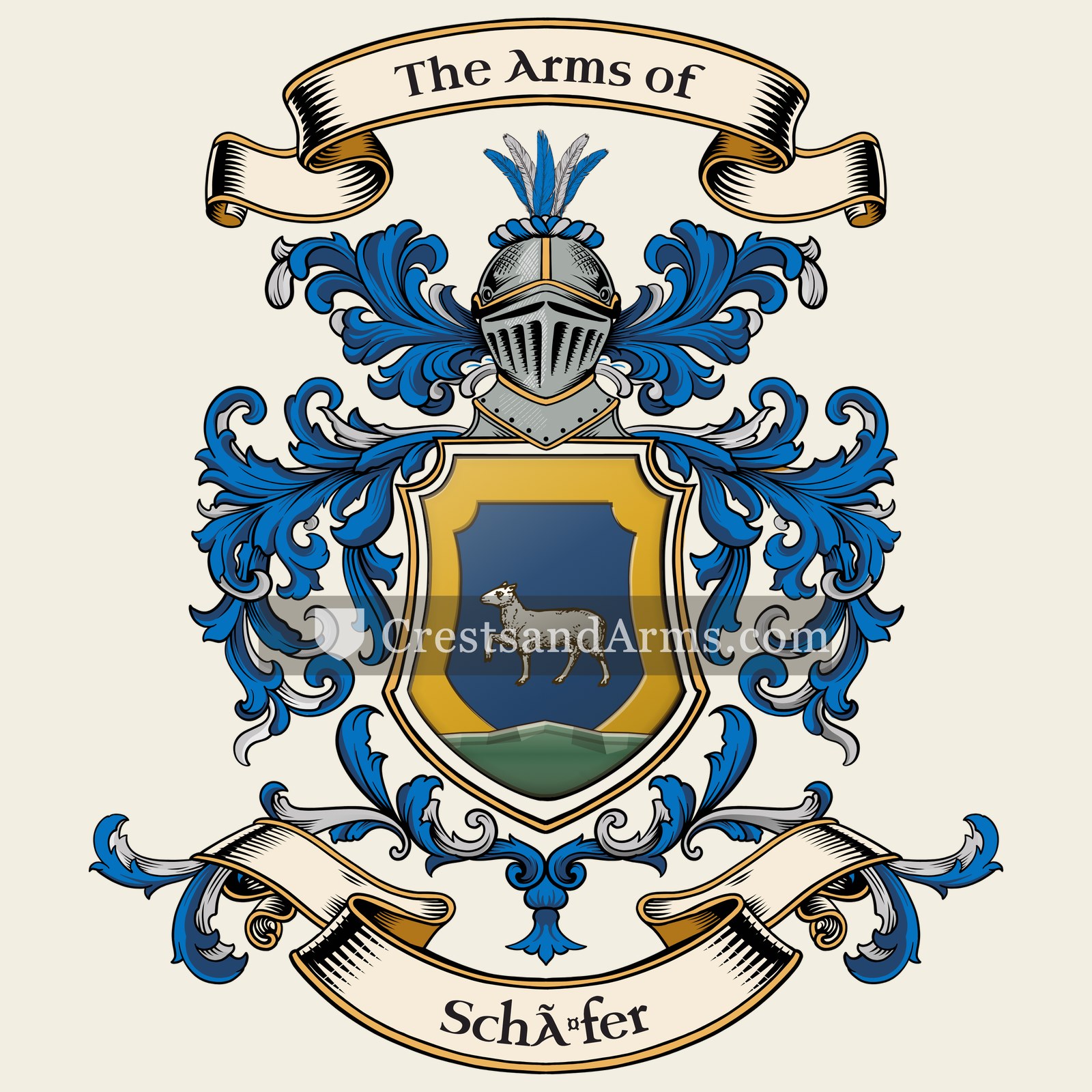 The Schäfer coat of arms
