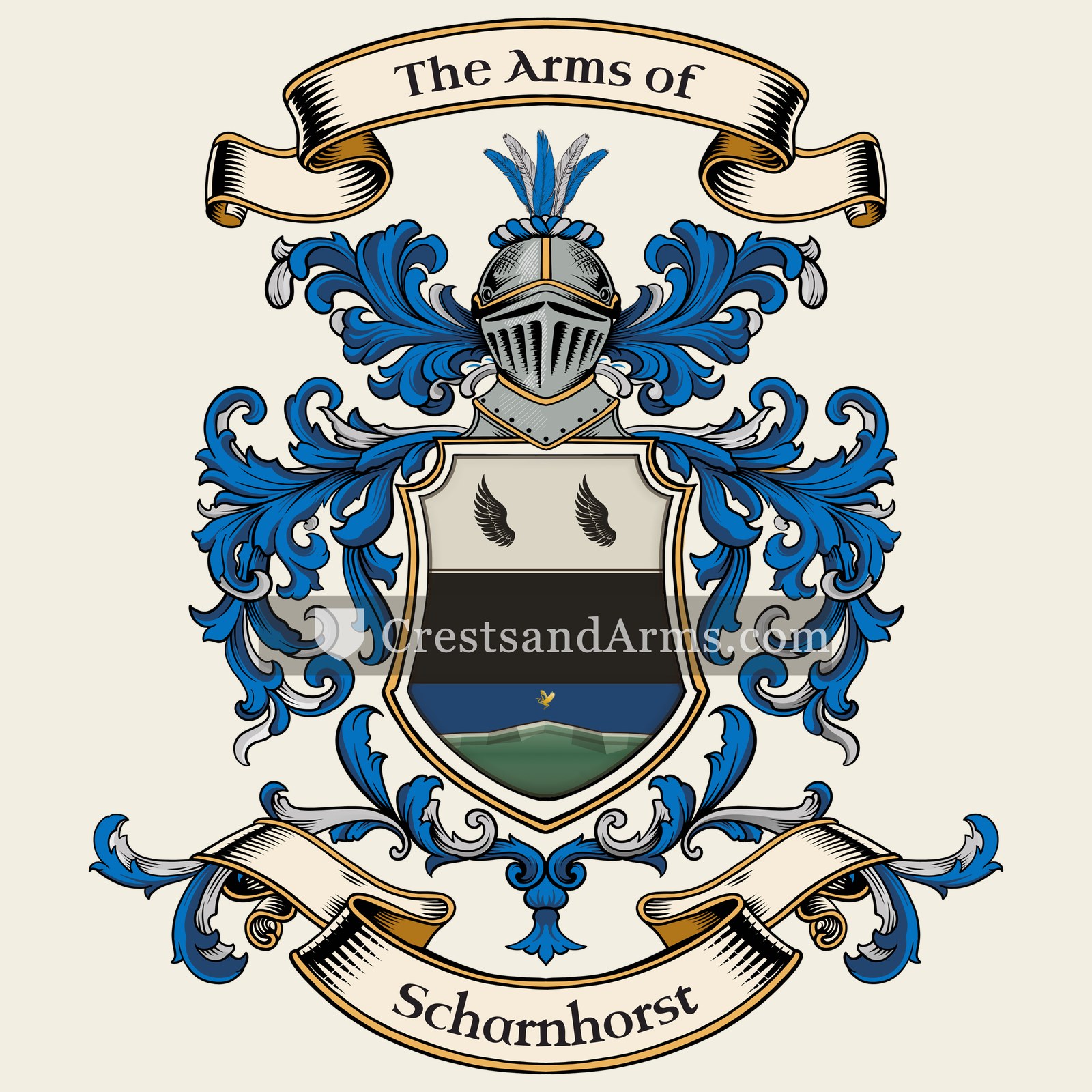 The Scharnhorst coat of arms