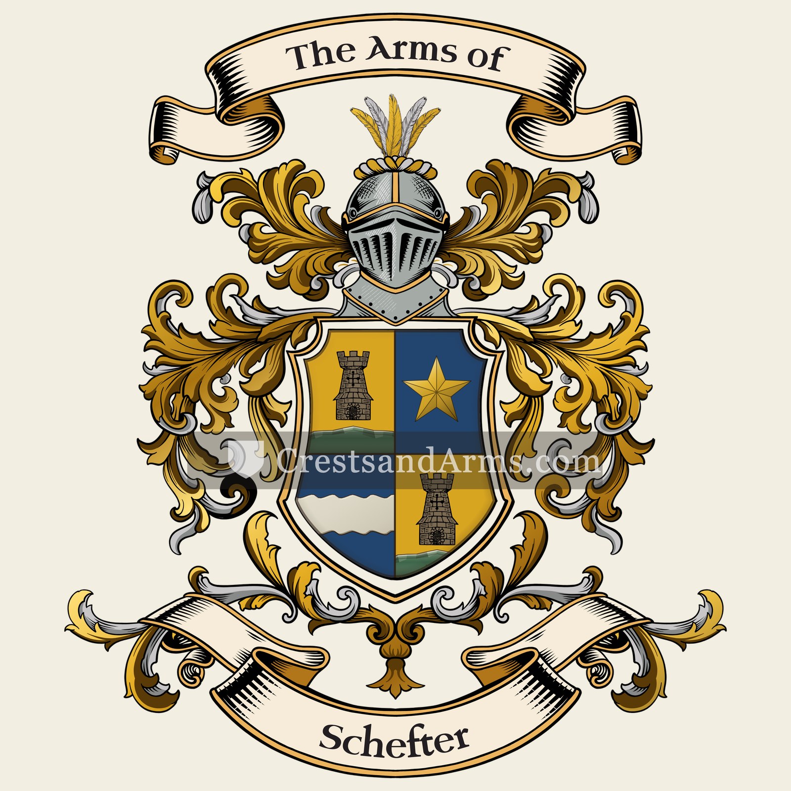 The Schefter coat of arms