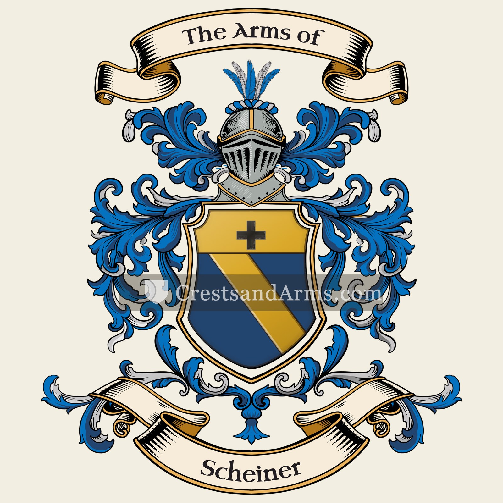 The Scheiner coat of arms