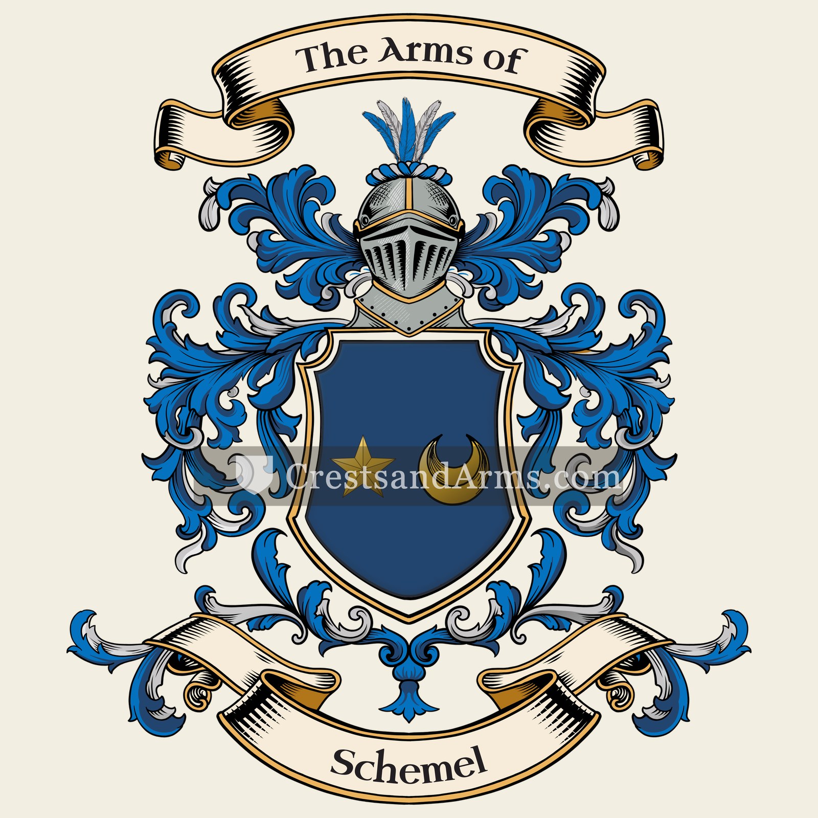 The Schemel coat of arms
