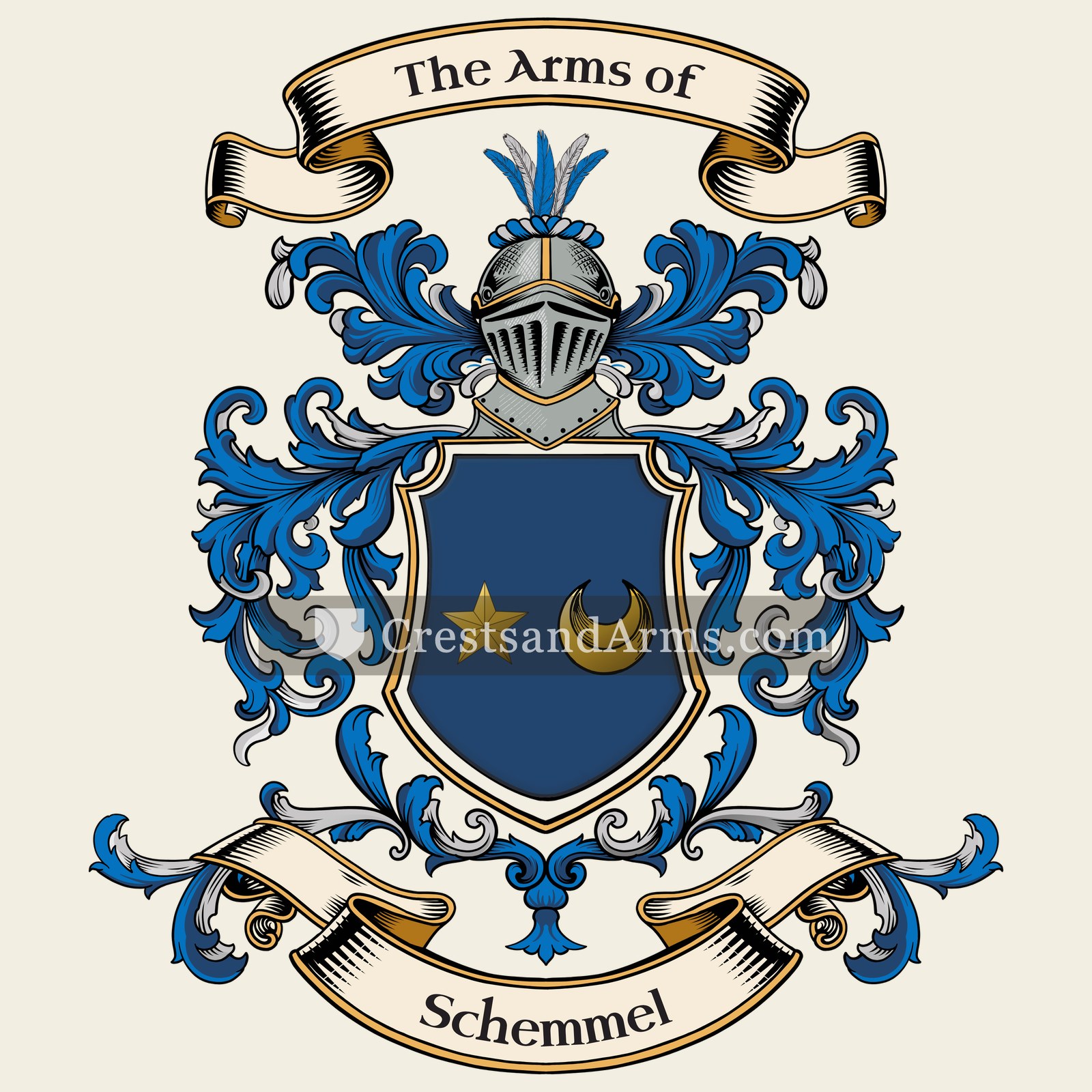 The Schemmel coat of arms