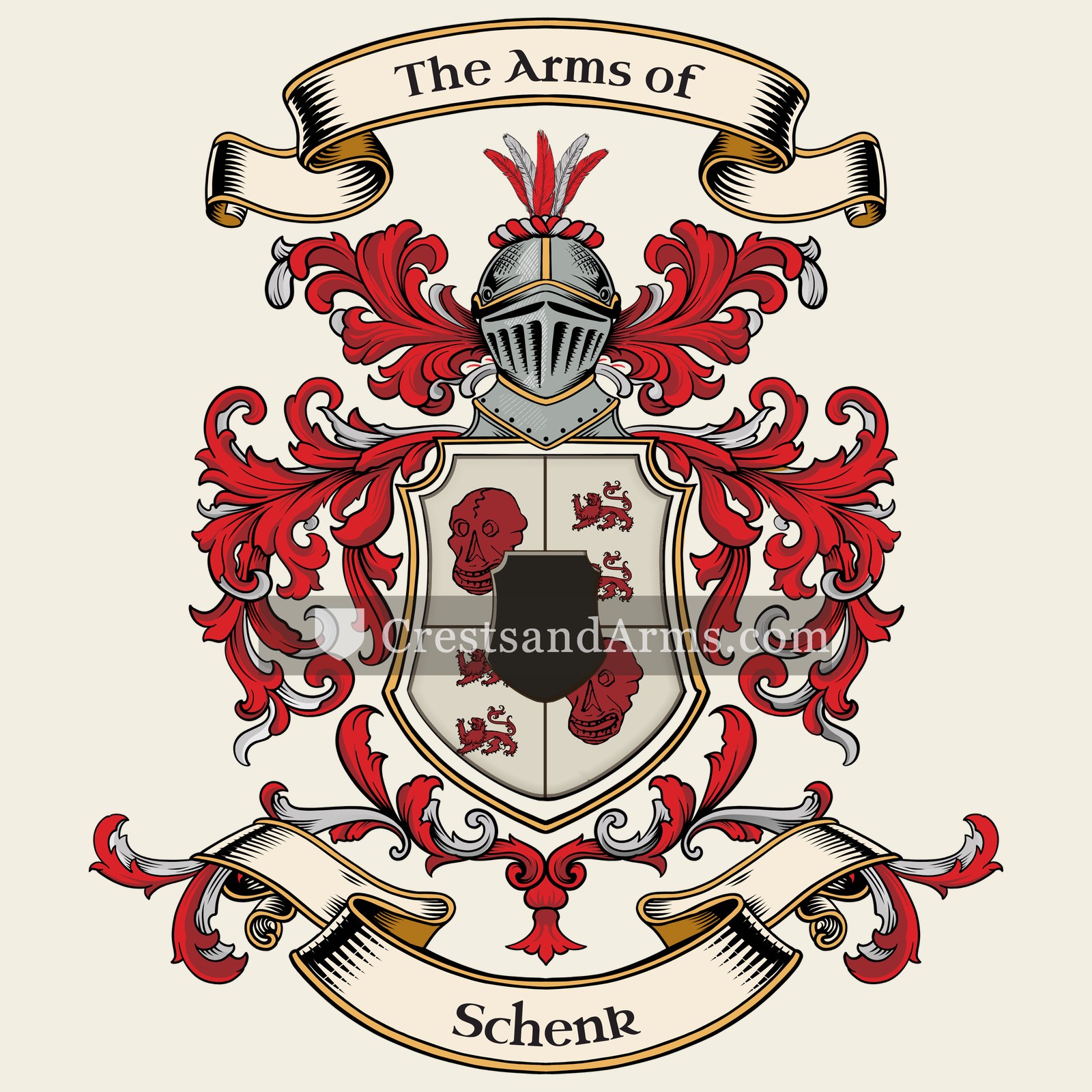 The arms