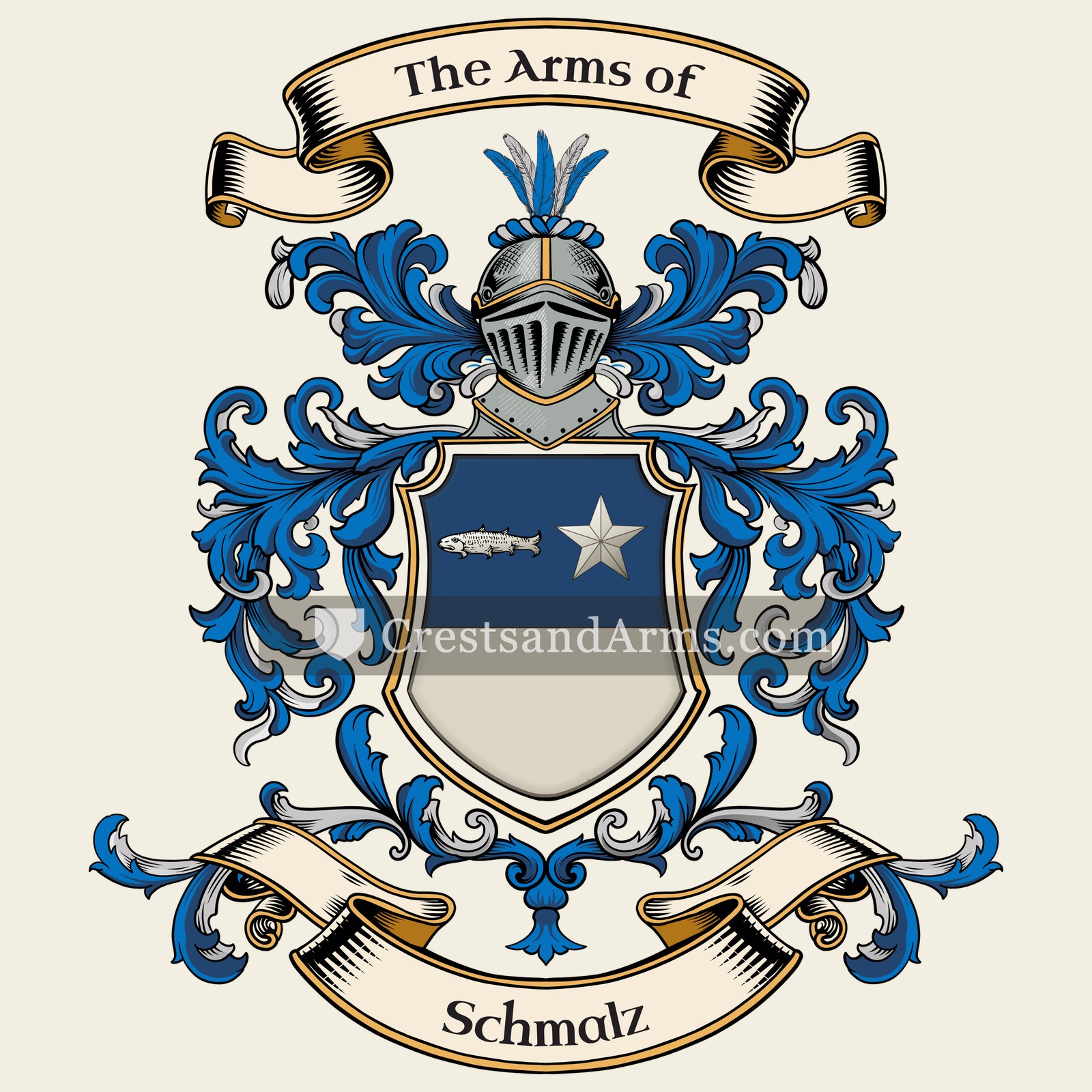 The Schmalz coat of arms